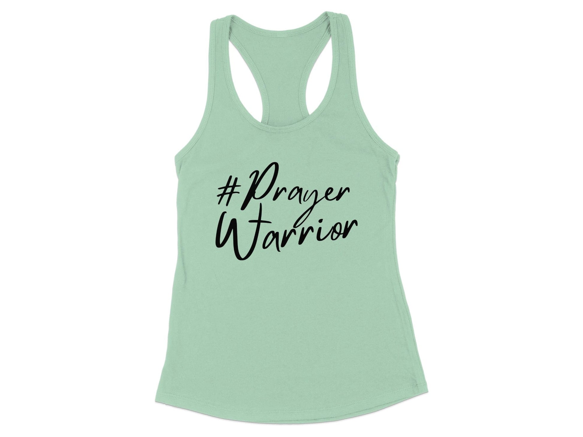 #Prayer Warrior Racerback Tank Top product