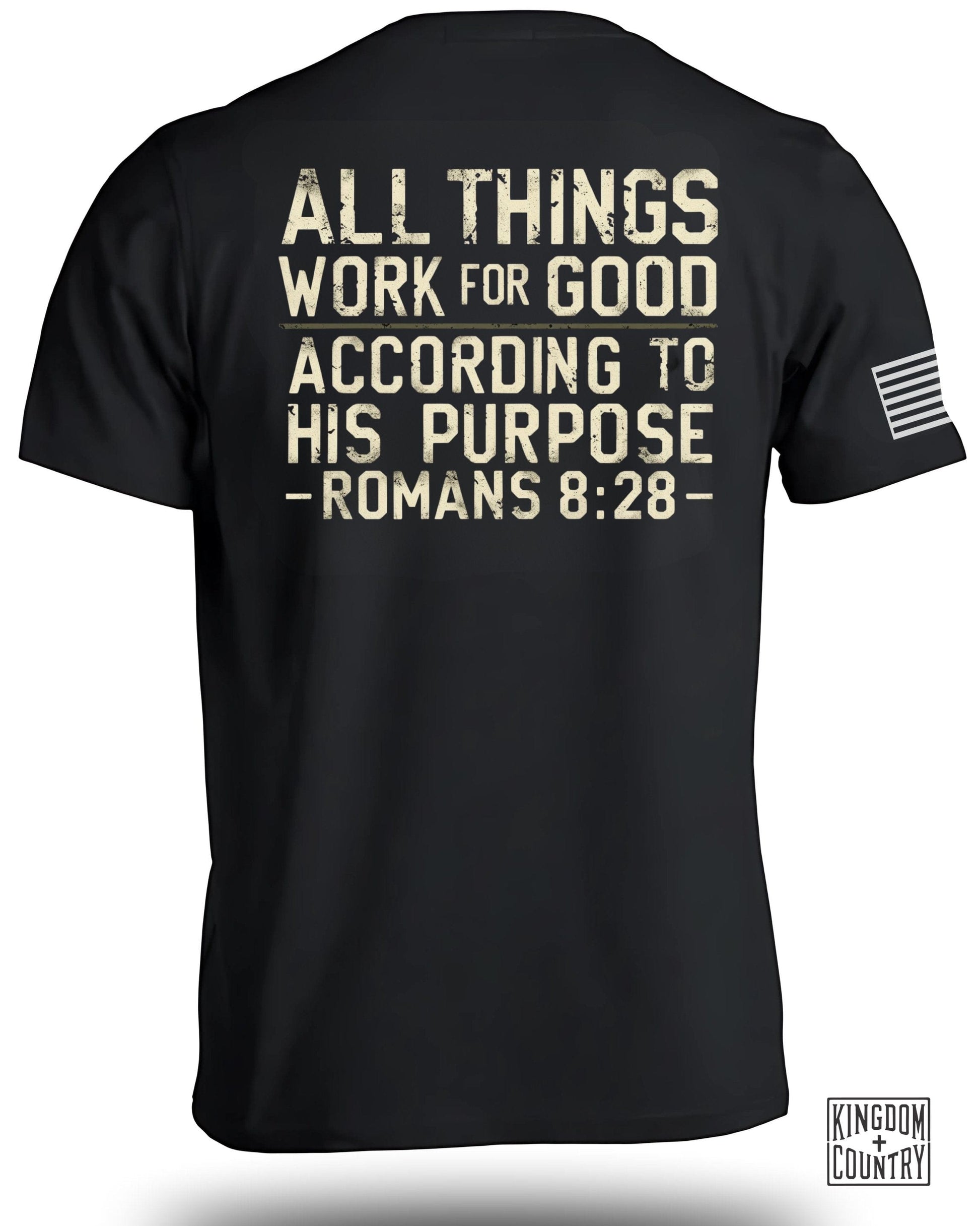 All Things Work for Good Religious Scripture T-Shirt product