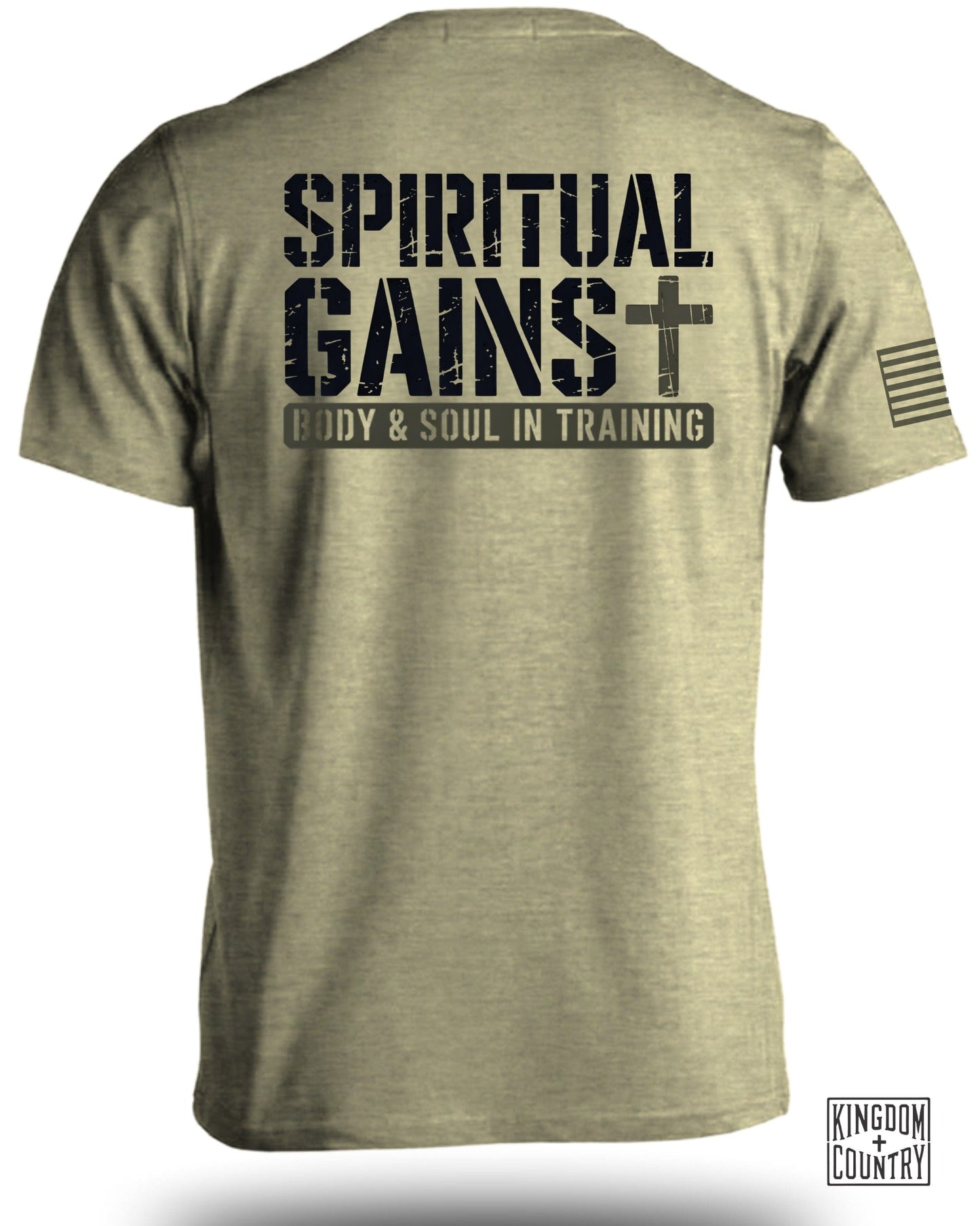 Spiritual Gains Body and Soul in Training T-shirt product type