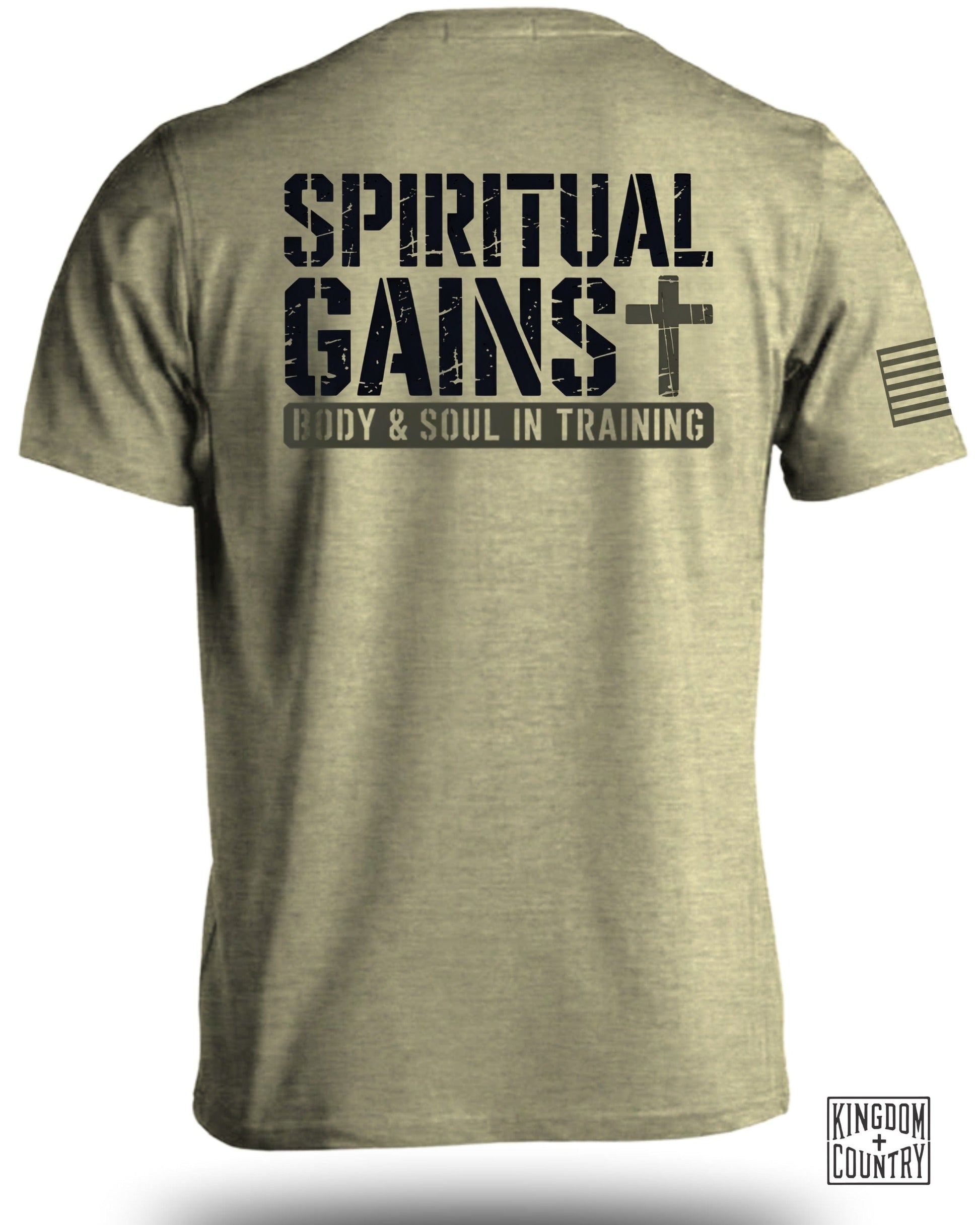Spiritual Gains Body and Soul in Training T-shirt product type