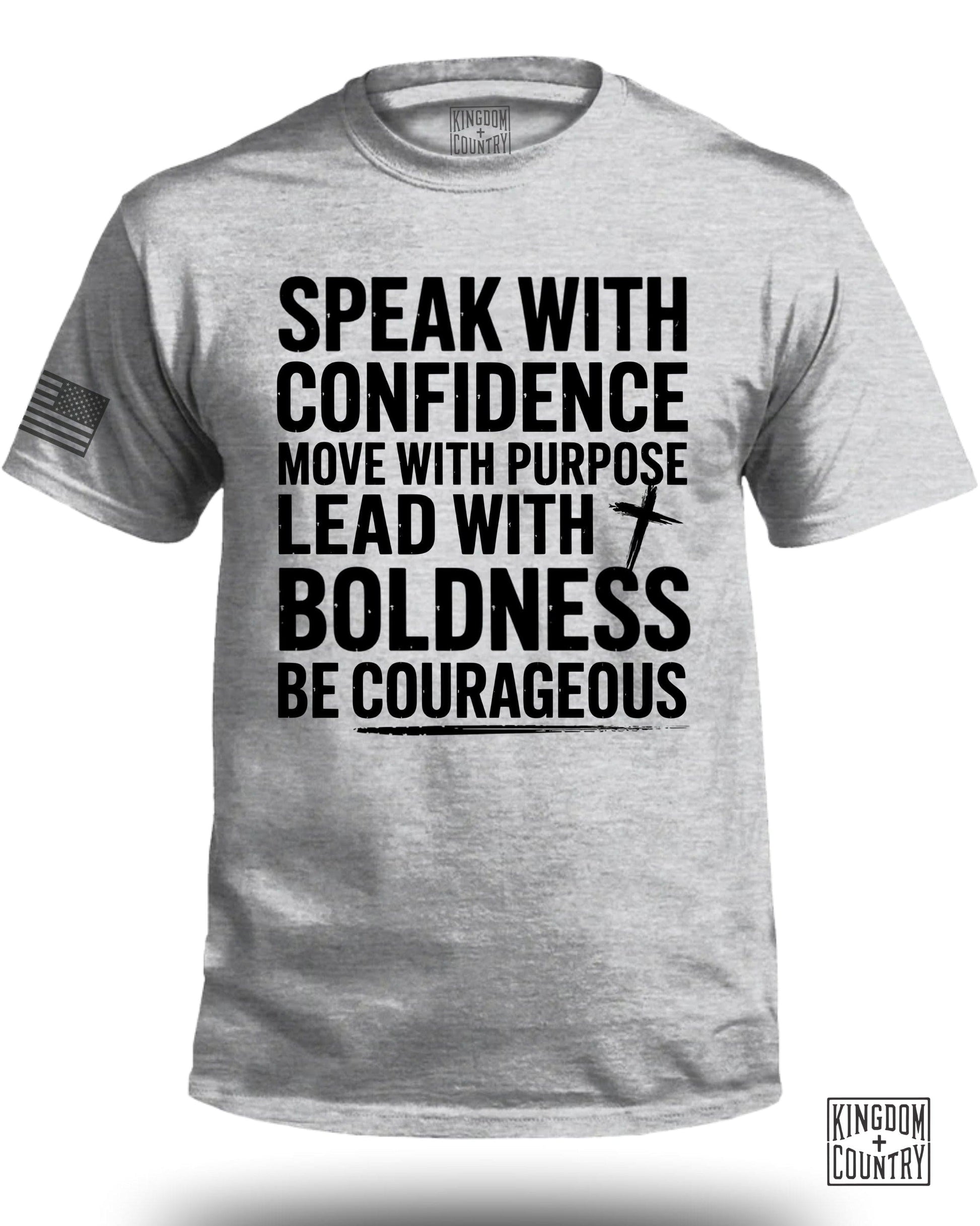 Speak With Confidence Inspirational Graphic Tee product