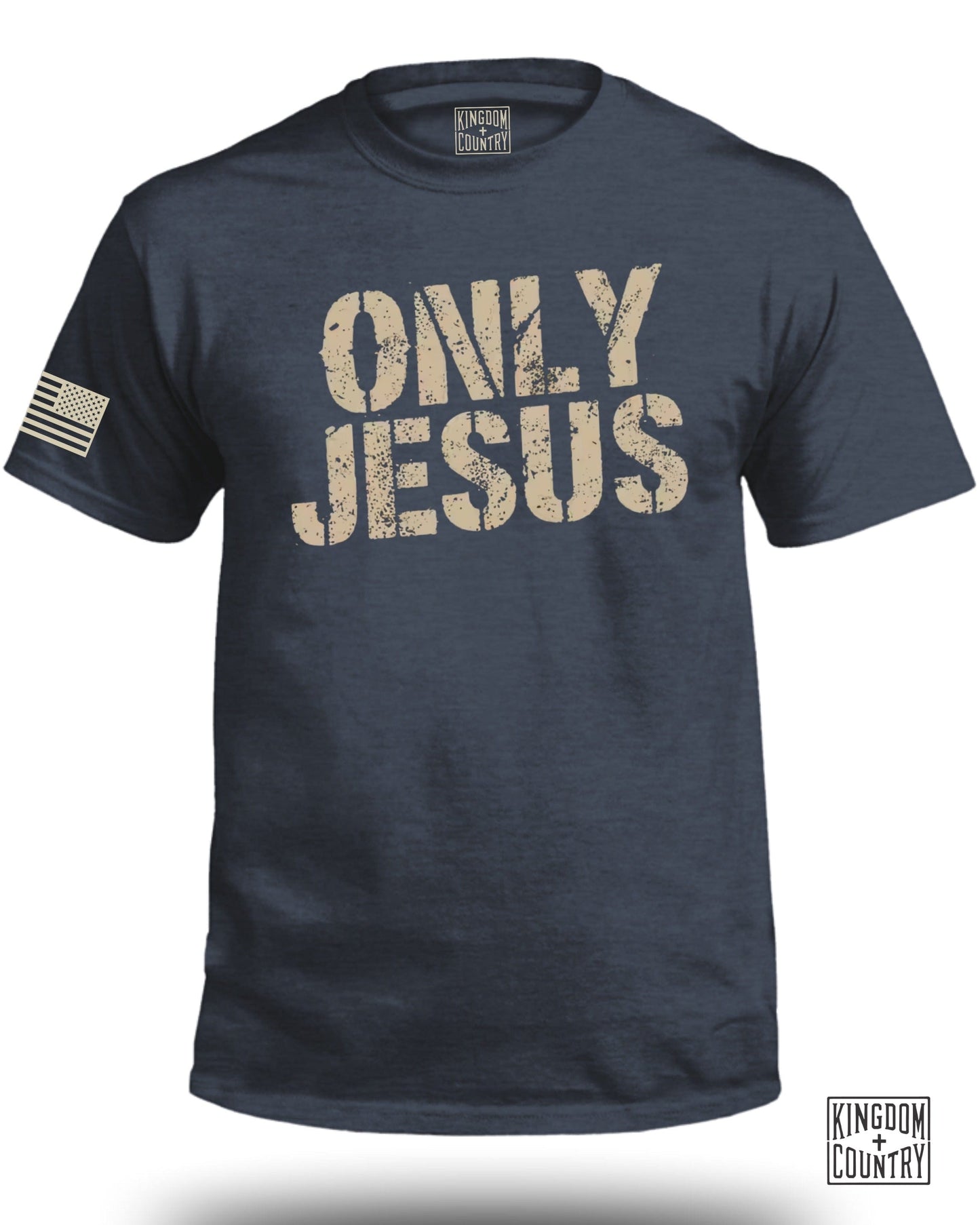 Only Jesus Inspirational Christian T-Shirt product type