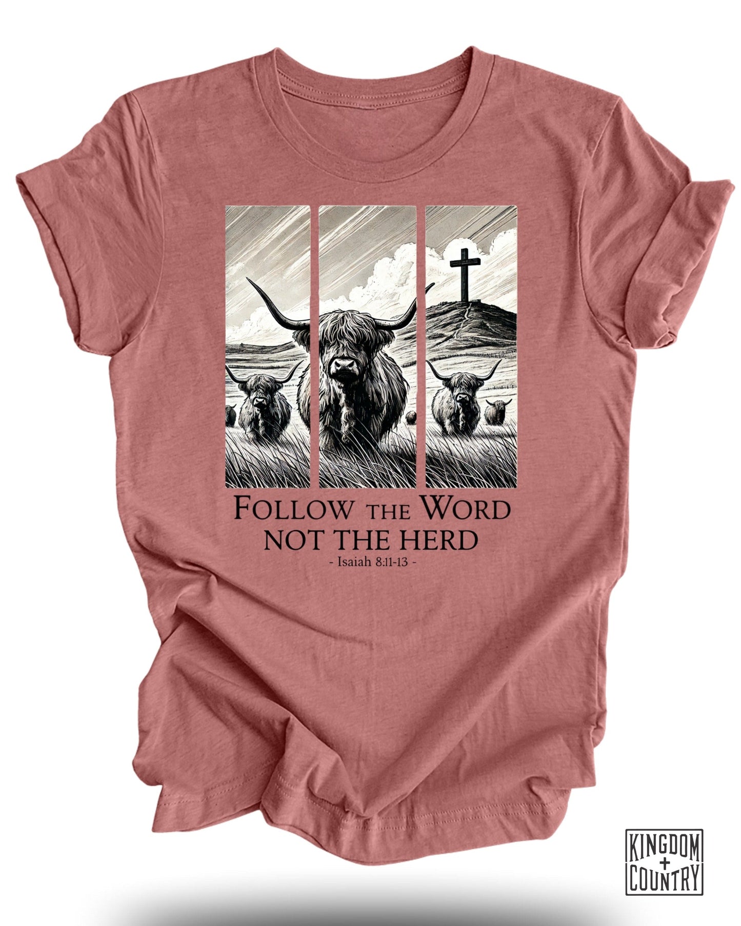 Follow The Word Not The Herd Graphic T-Shirt product
