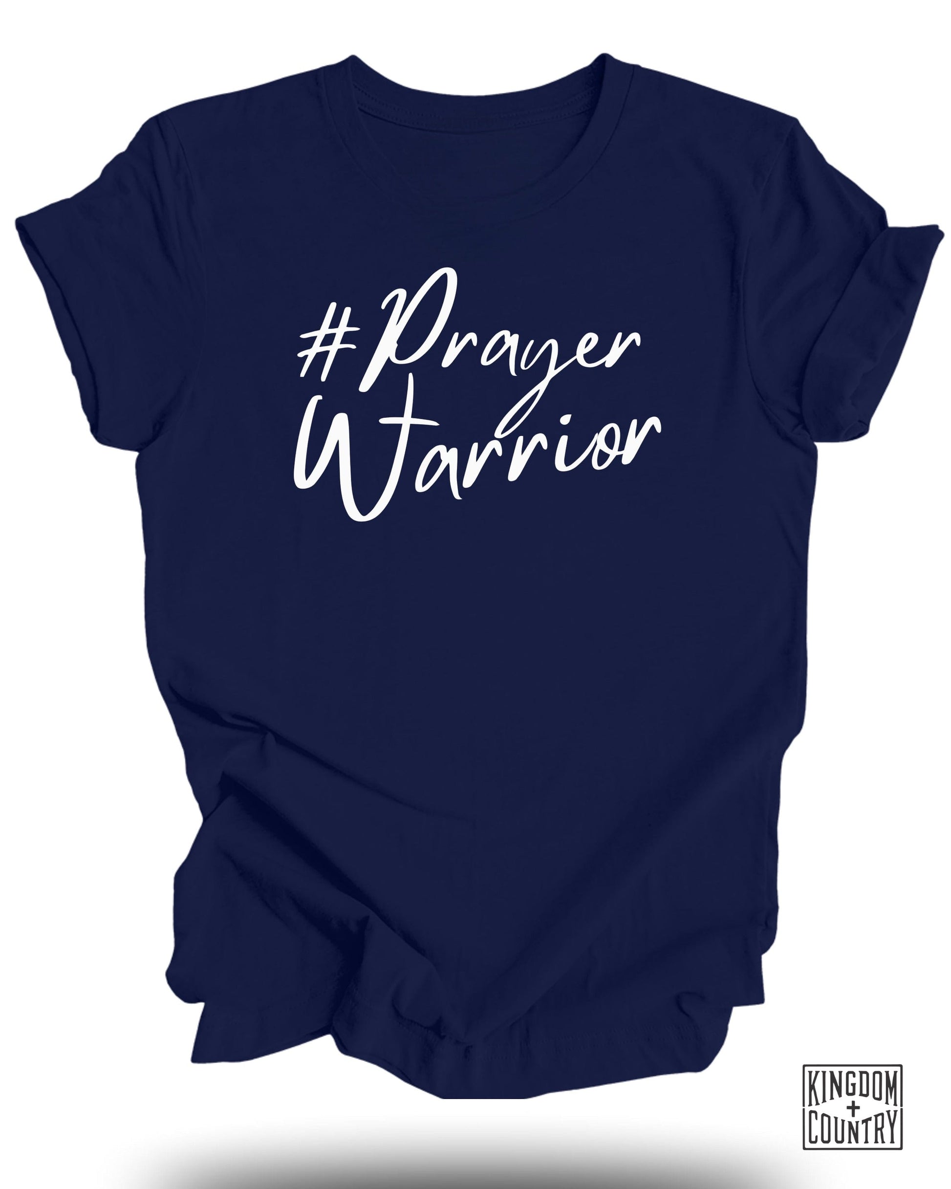 #Prayer Warrior Graphic Tee Shirt product type