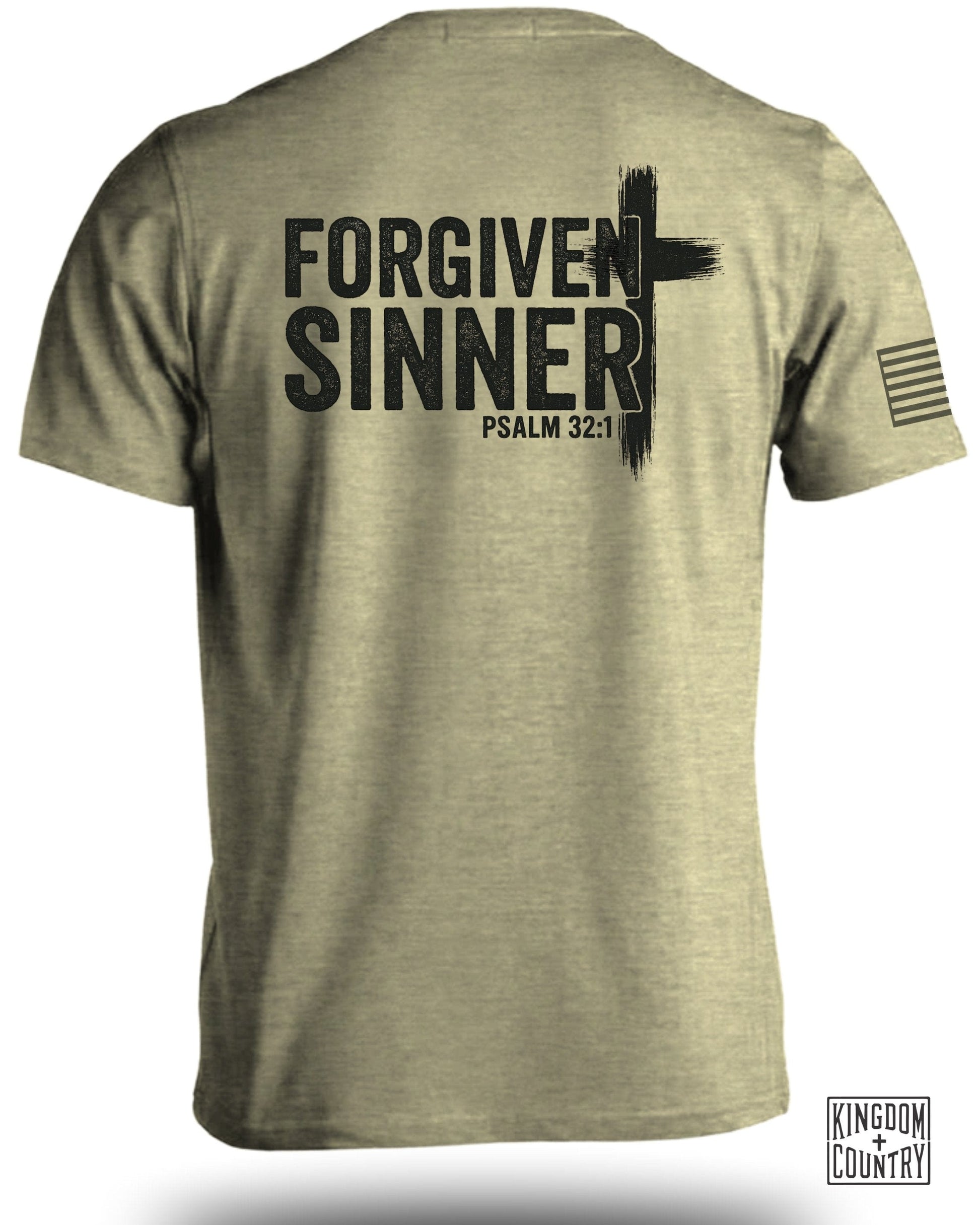 Forgiven Sinner Psalm 32 1 Inspirational T-shirt product type