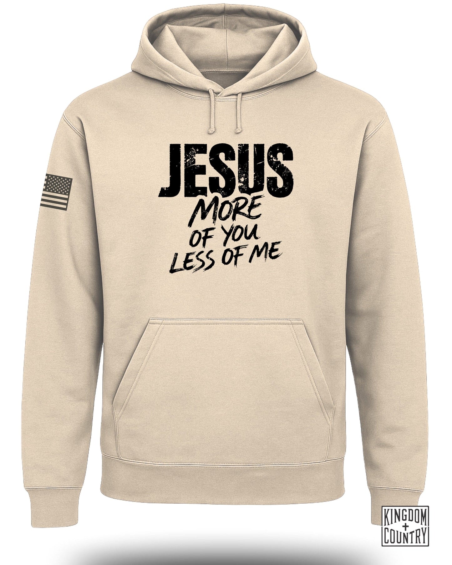 JESUS MORE OF YOU LESS OF ME Hoodie Product