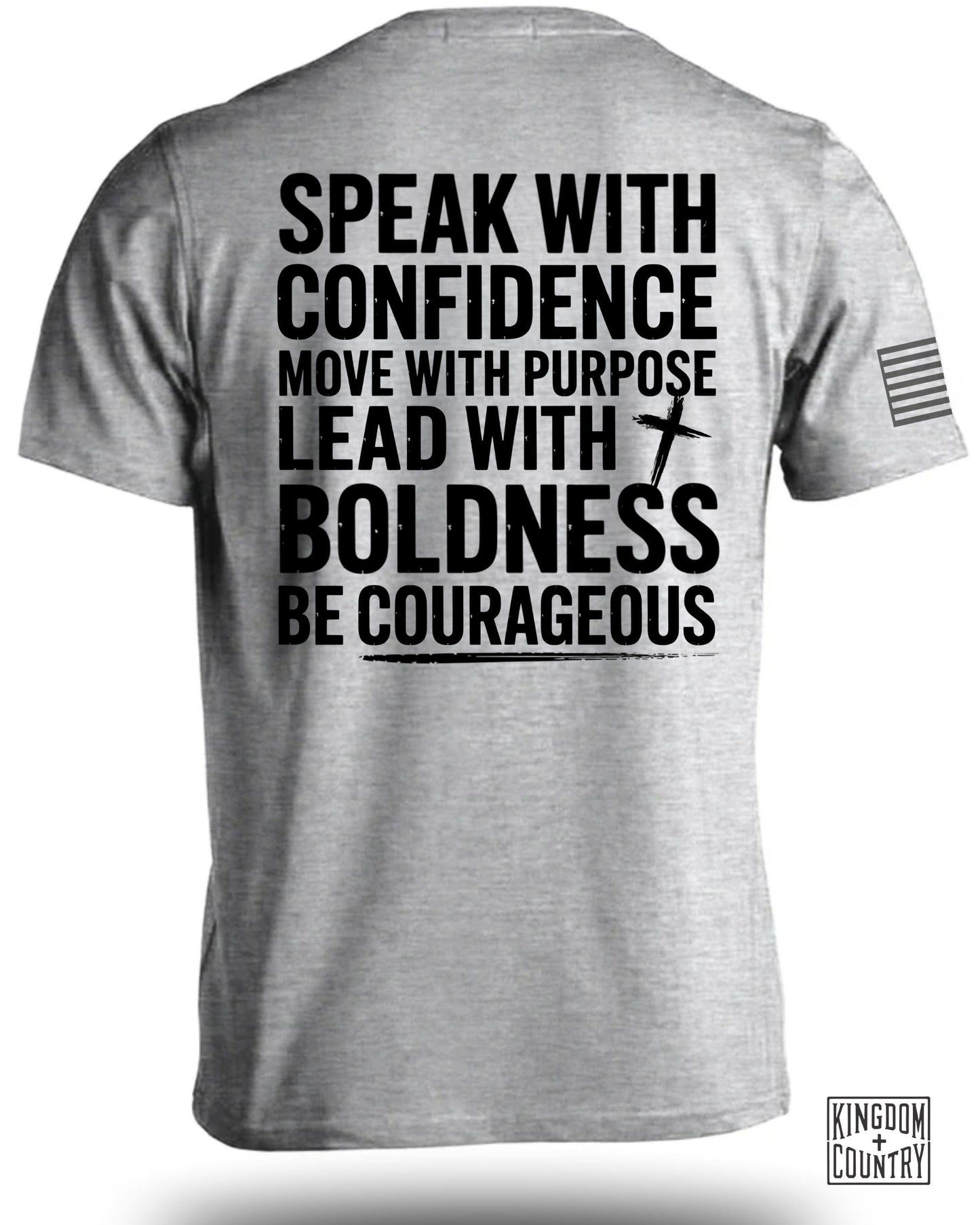 Speak with Confidence Move with Purpose Boldness product