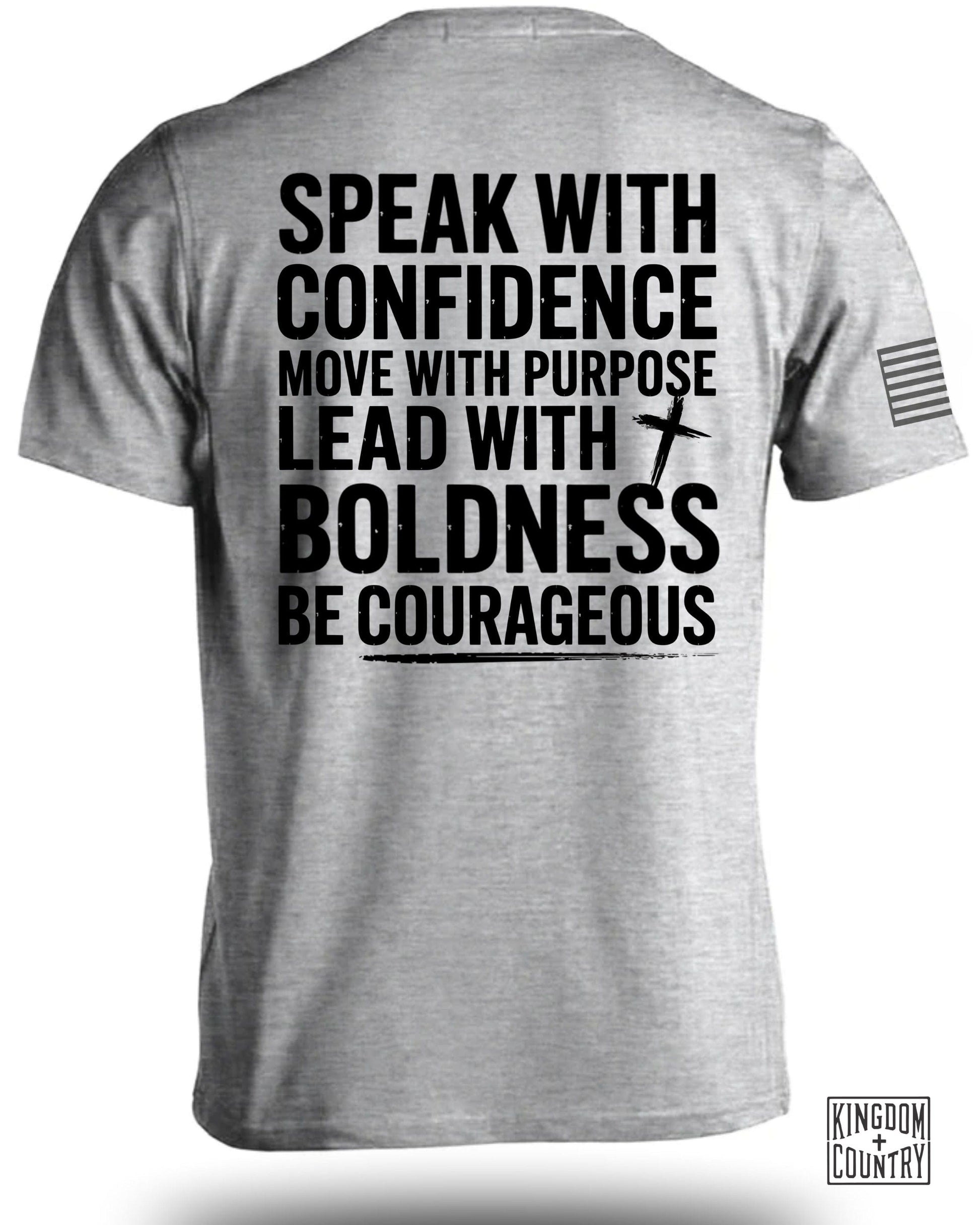 Speak with Confidence Move with Purpose Boldness product
