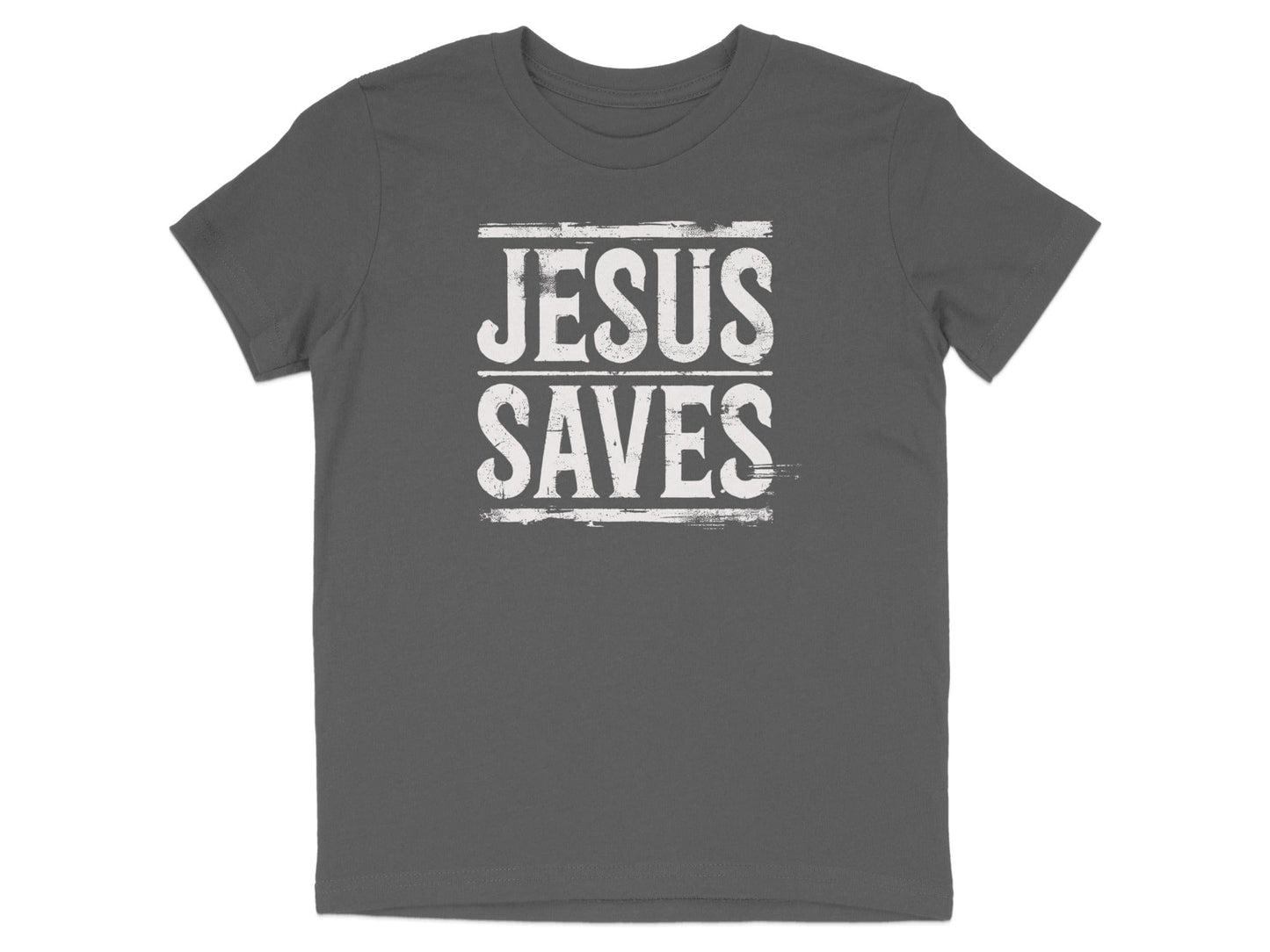 Jesus Saves Graphic T-Shirt for Faith Statement