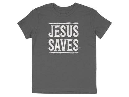 Jesus Saves Graphic T-Shirt for Faith Statement