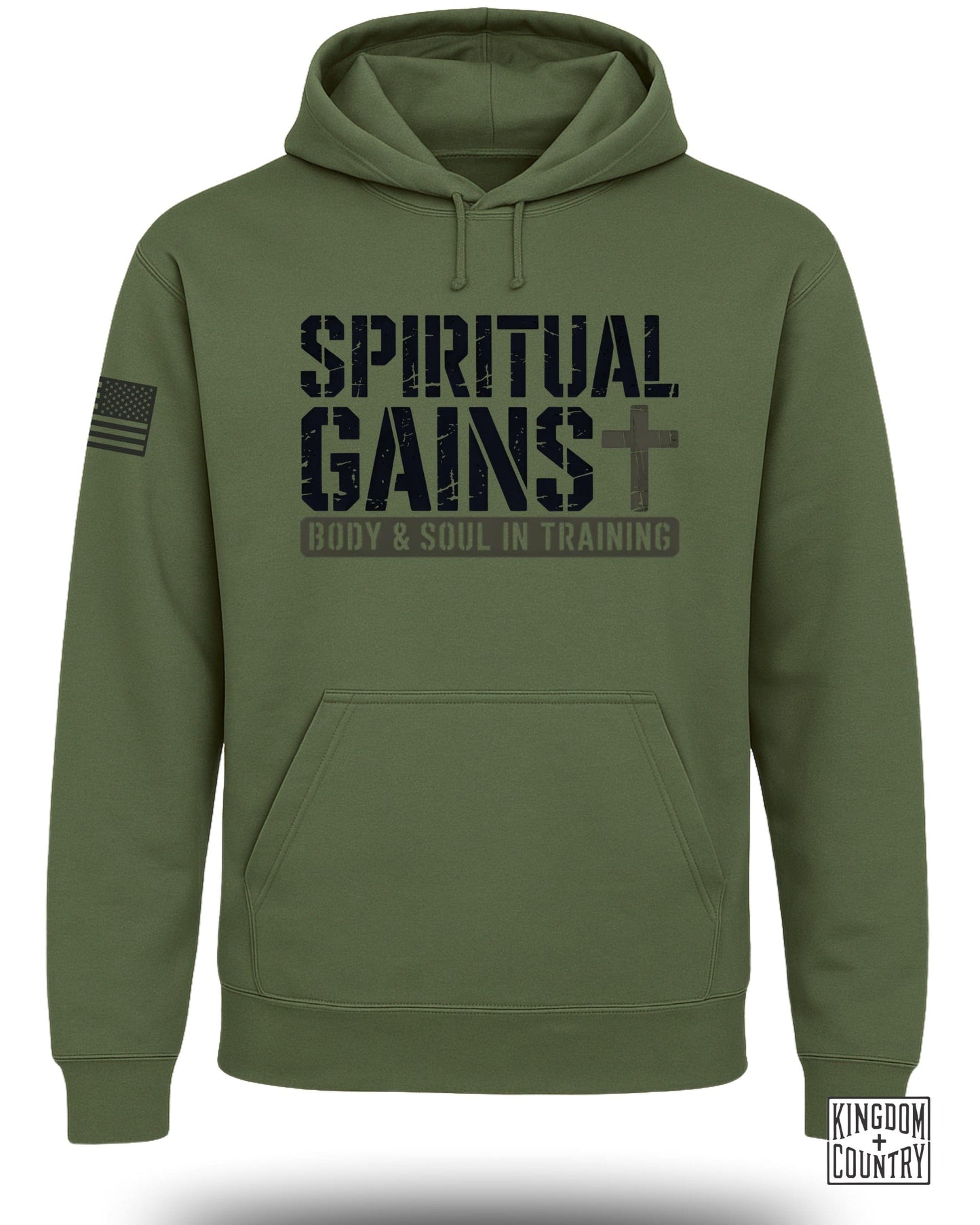 Spiritual Gains Body Soul in Training Hoodie product