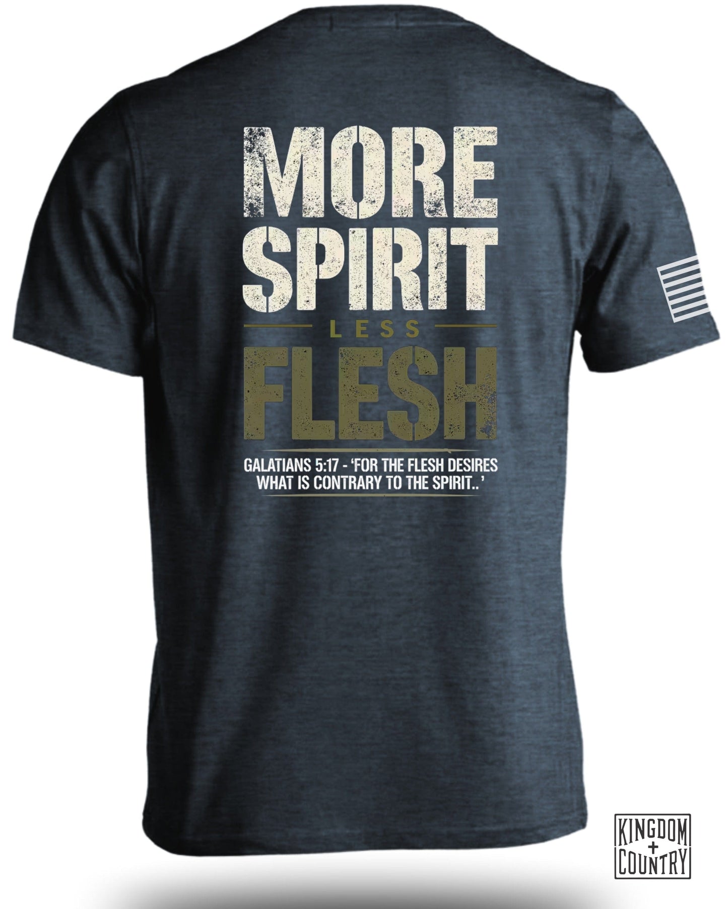More Spirit Less Flesh Graphic T-Shirt Product