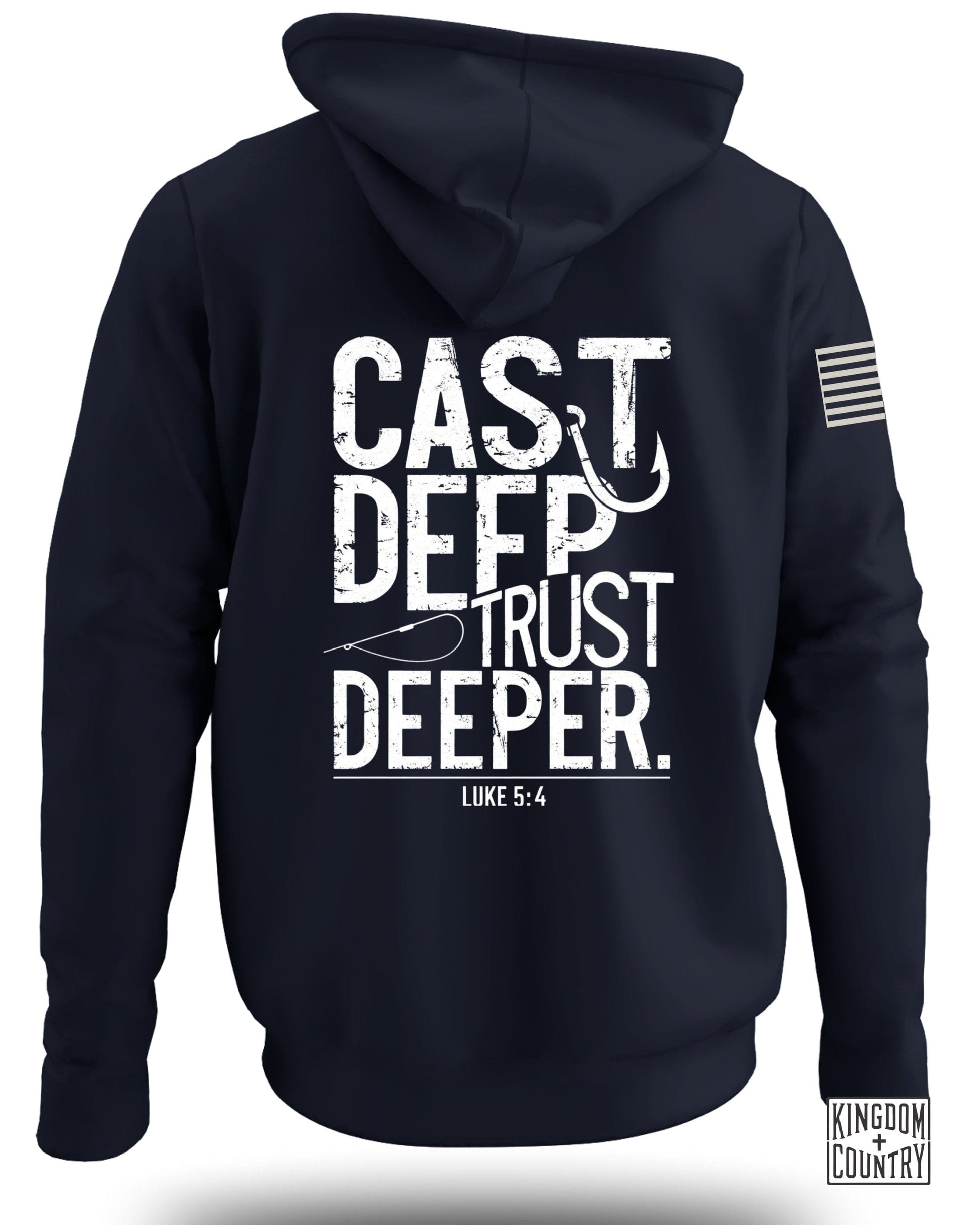 Cast Deep Trust Deeper Luke 5 4 Hoodie product