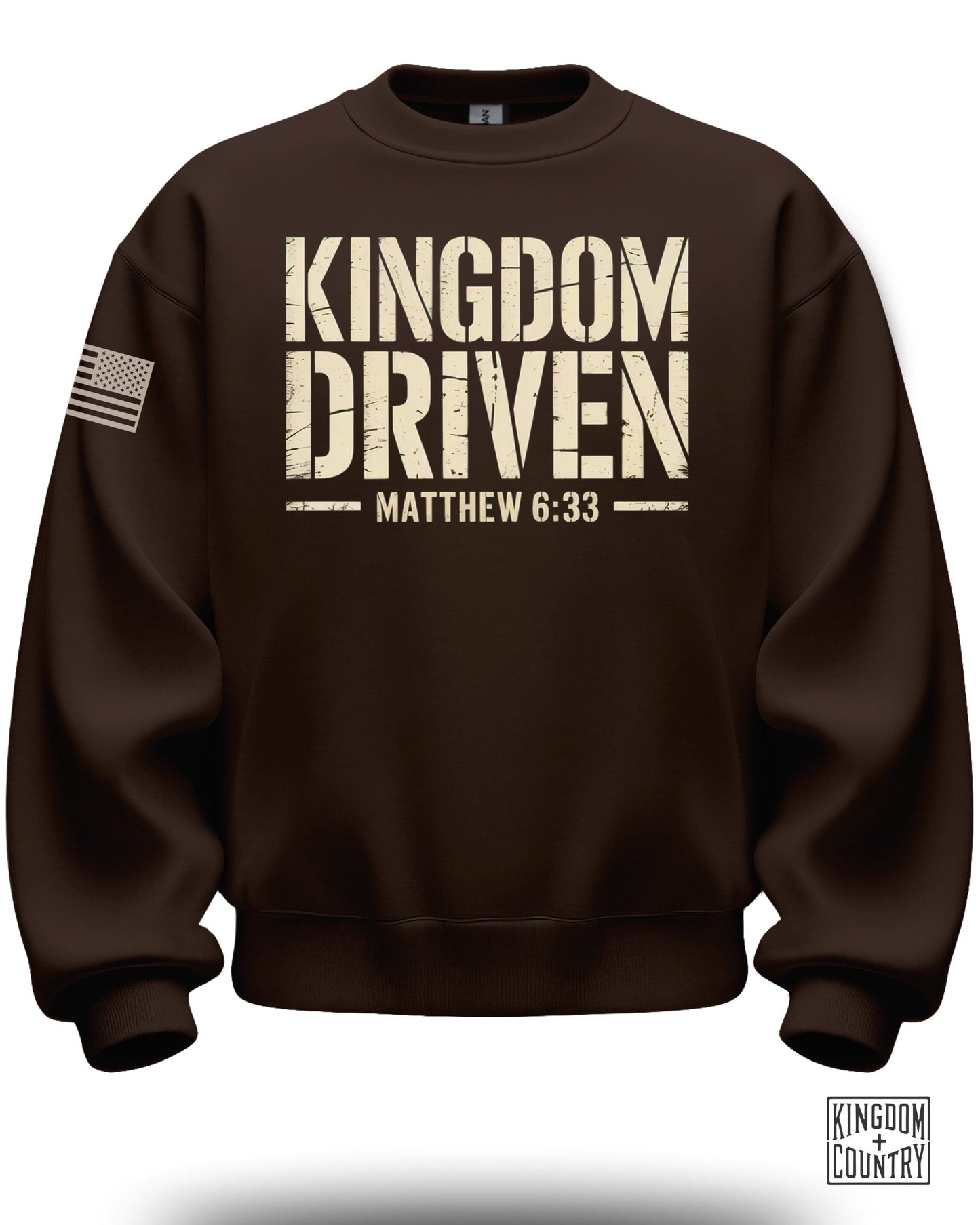 Kingdom Driven Matthew 6:33 Design Sweatshirt