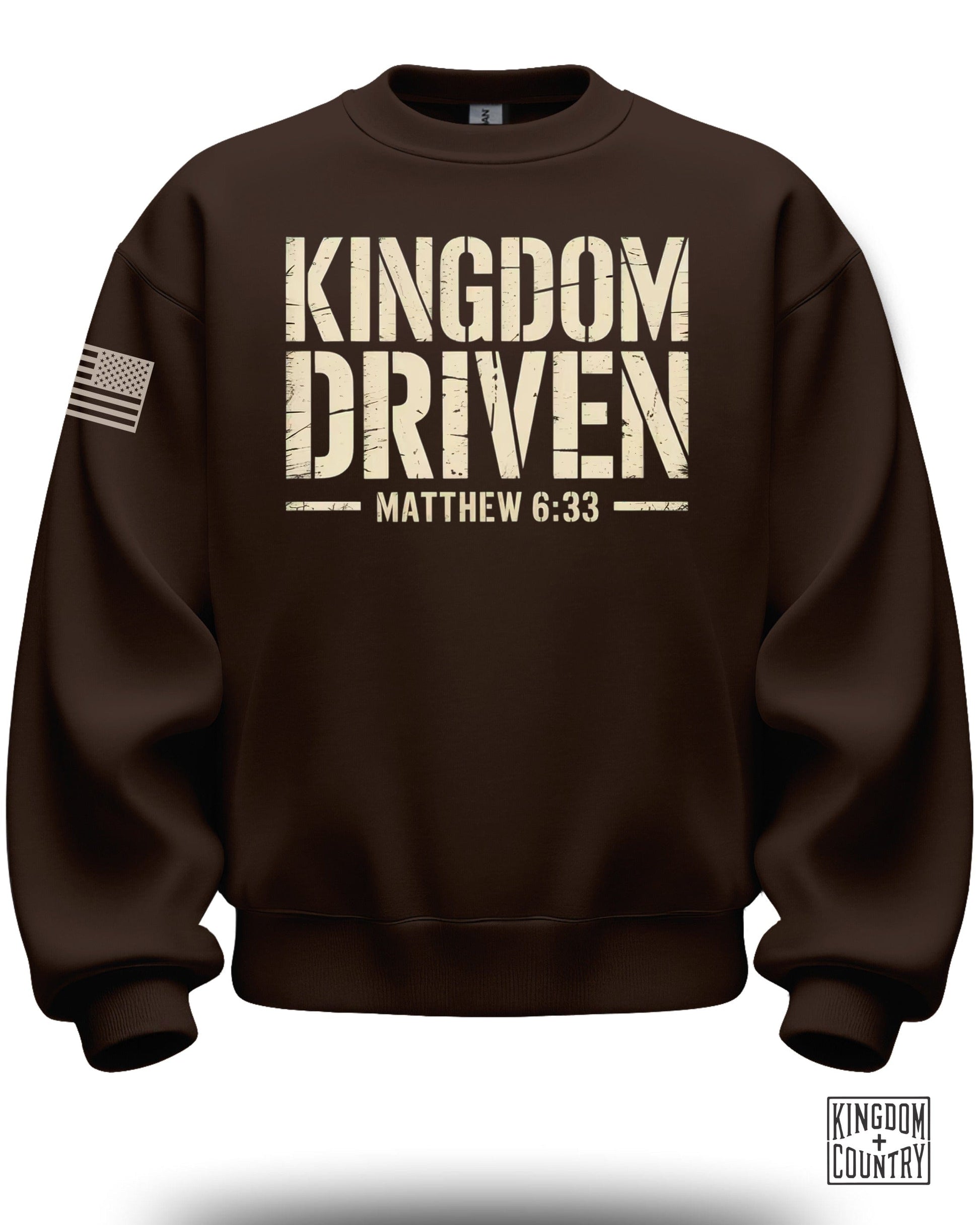 Kingdom Driven Matthew 6:33 Design Sweatshirt
