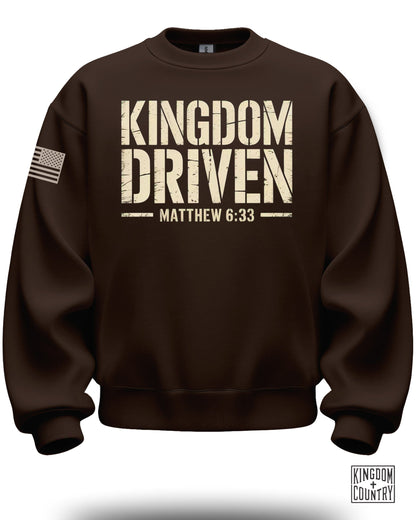 Kingdom Driven Matthew 6:33 Design Sweatshirt