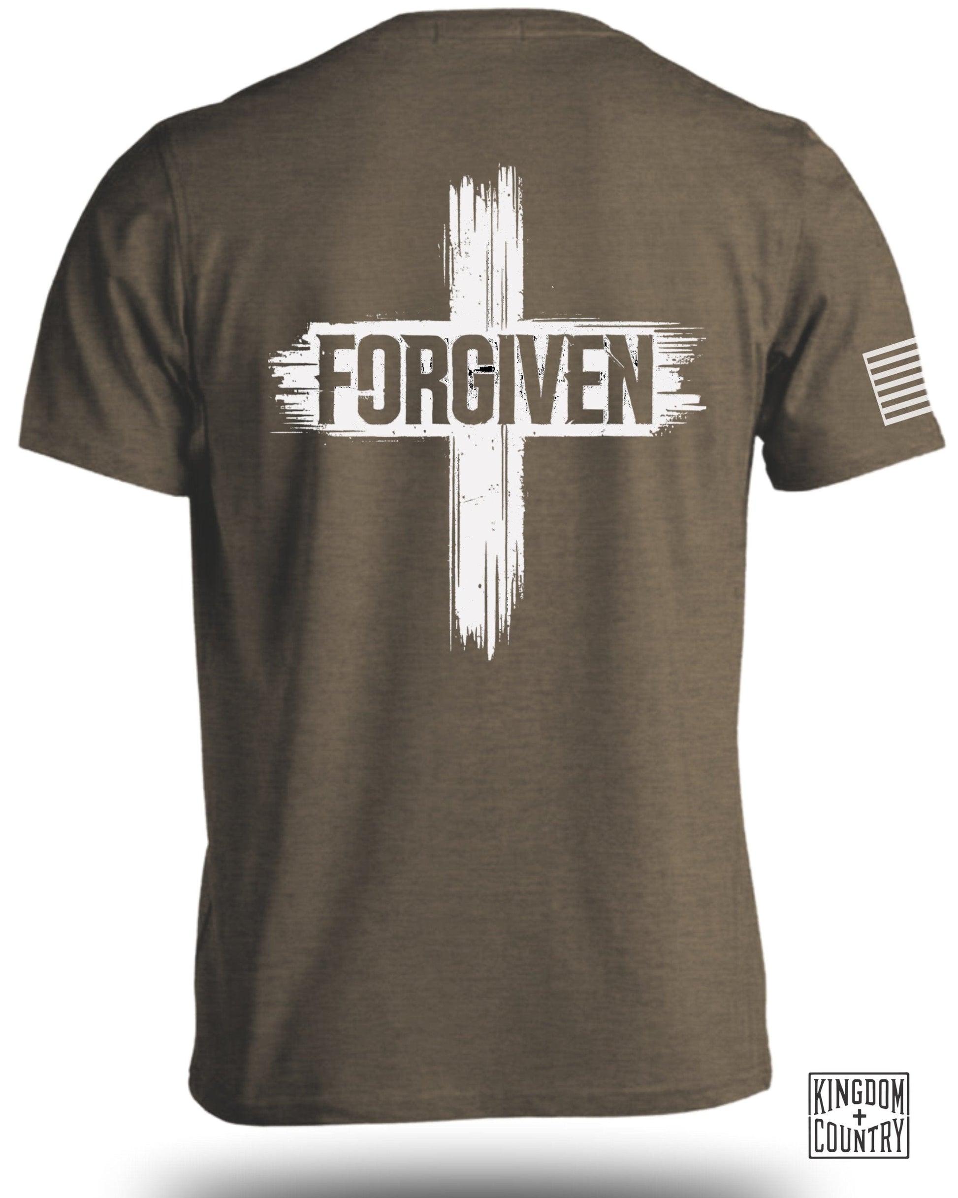 Forgiven Cross Design Unique Graphic Shirt Product