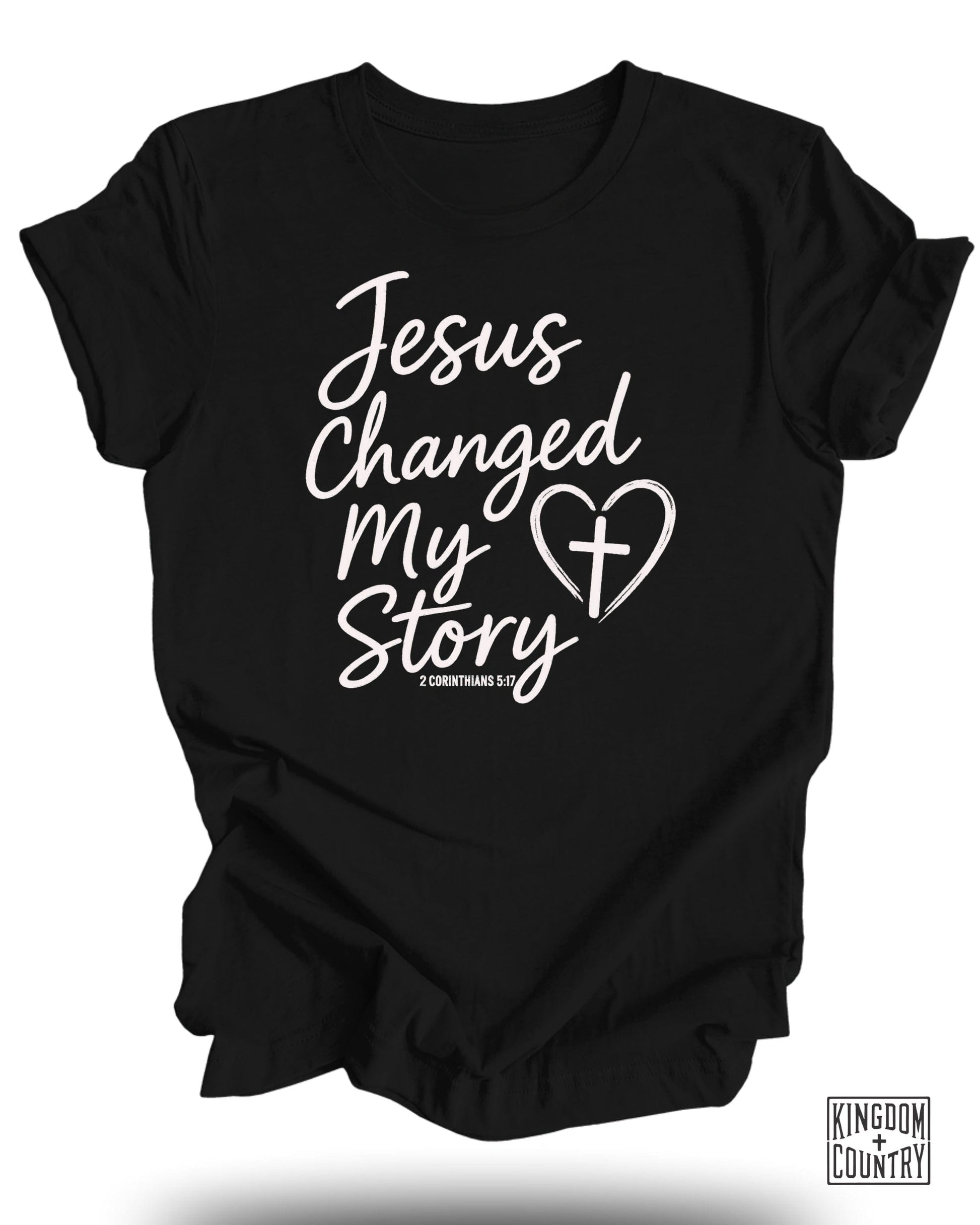 Jesus Changed My Story Graphic T-Shirt product