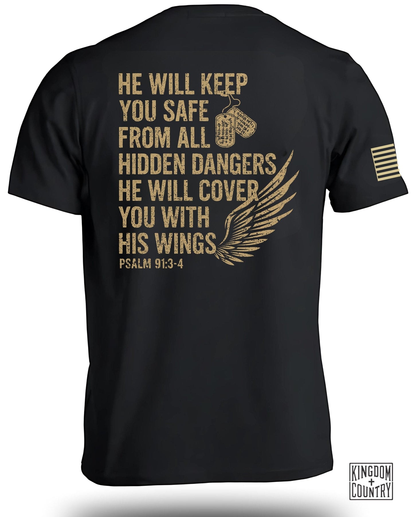 He Will Keep You Safe Psalm 91 Graphic T-Shirt product