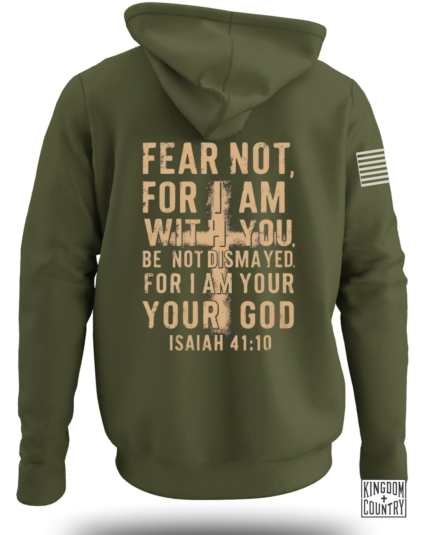 Fear Not For I Am With You Isaiah 41:10 Hoodie product