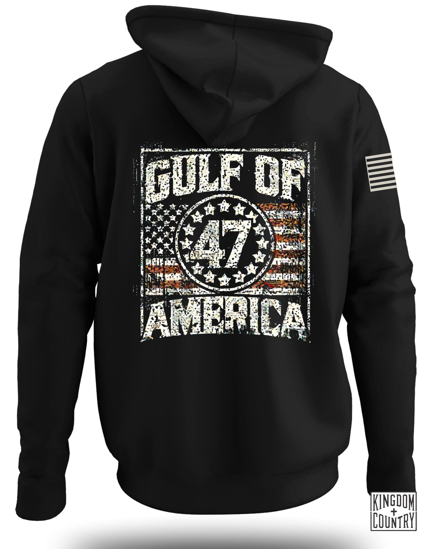 Gulf of America 47 Flag Graphic Hoodie product