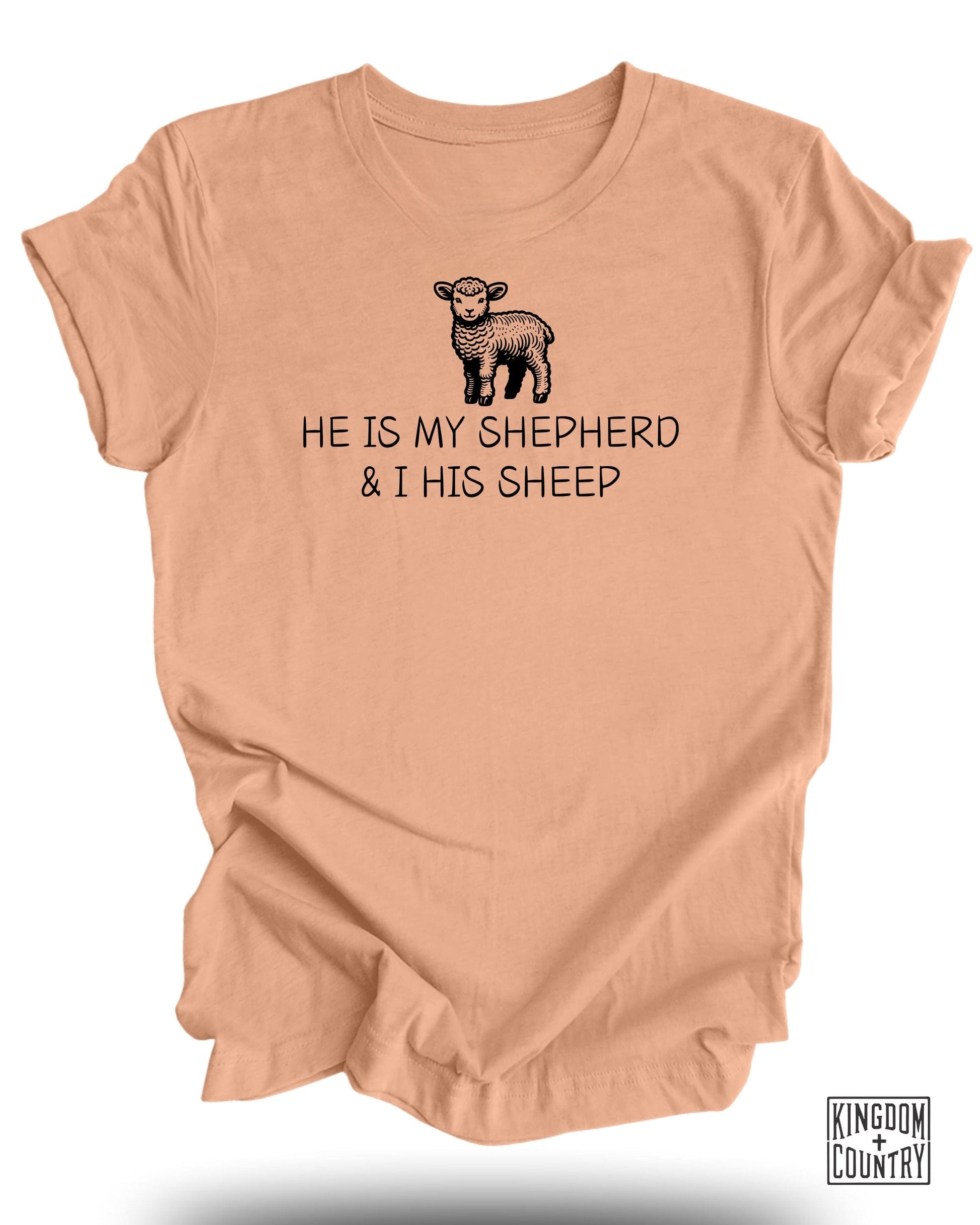 He Is My Shepherd And I His Sheep T-Shirt product type