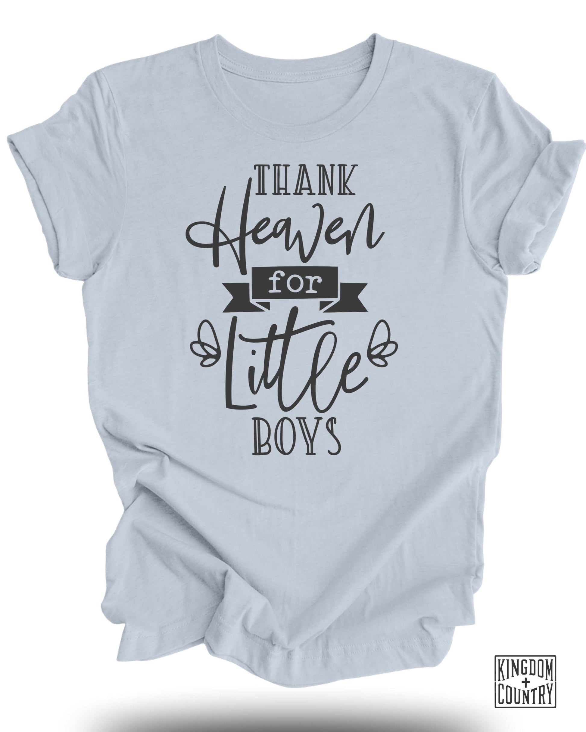 Thank Heaven For Little Boys Graphic T Shirt product