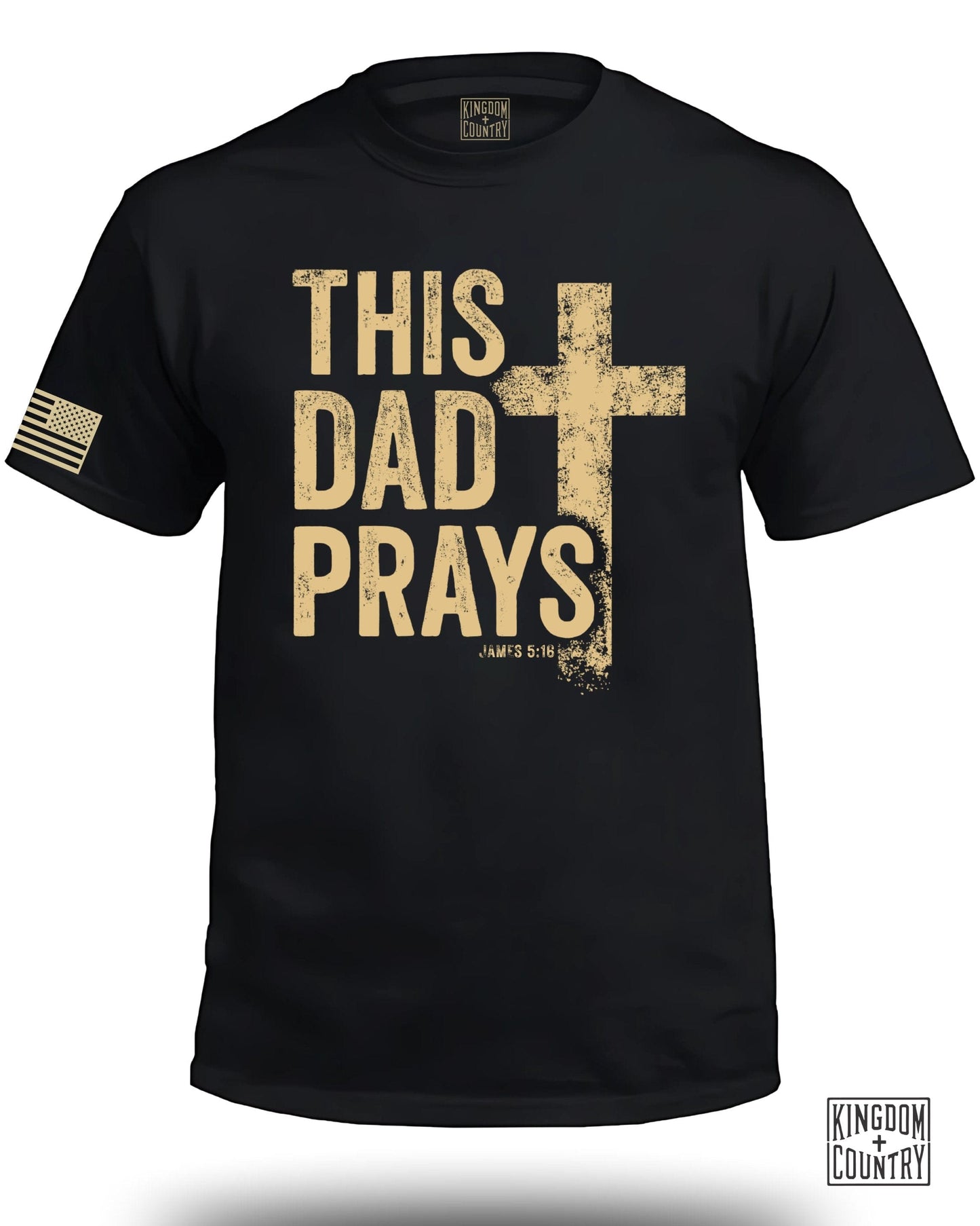 This Dad Prays T-shirt Christian Apparel Clothing Product