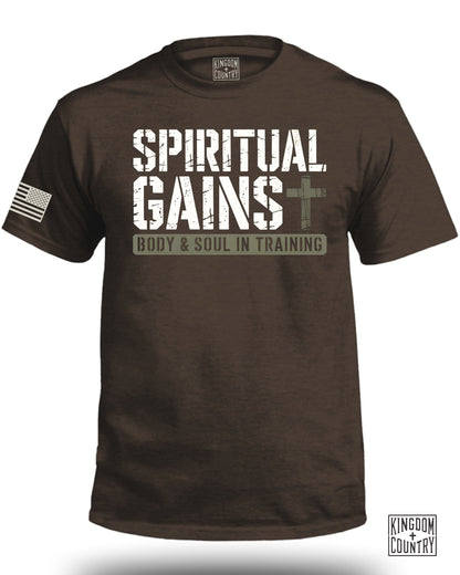 Spiritual Gains Body and Soul in Training Shirt product