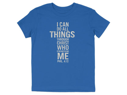 Inspirational I Can Do All Things Philippians 4:13 Shirt