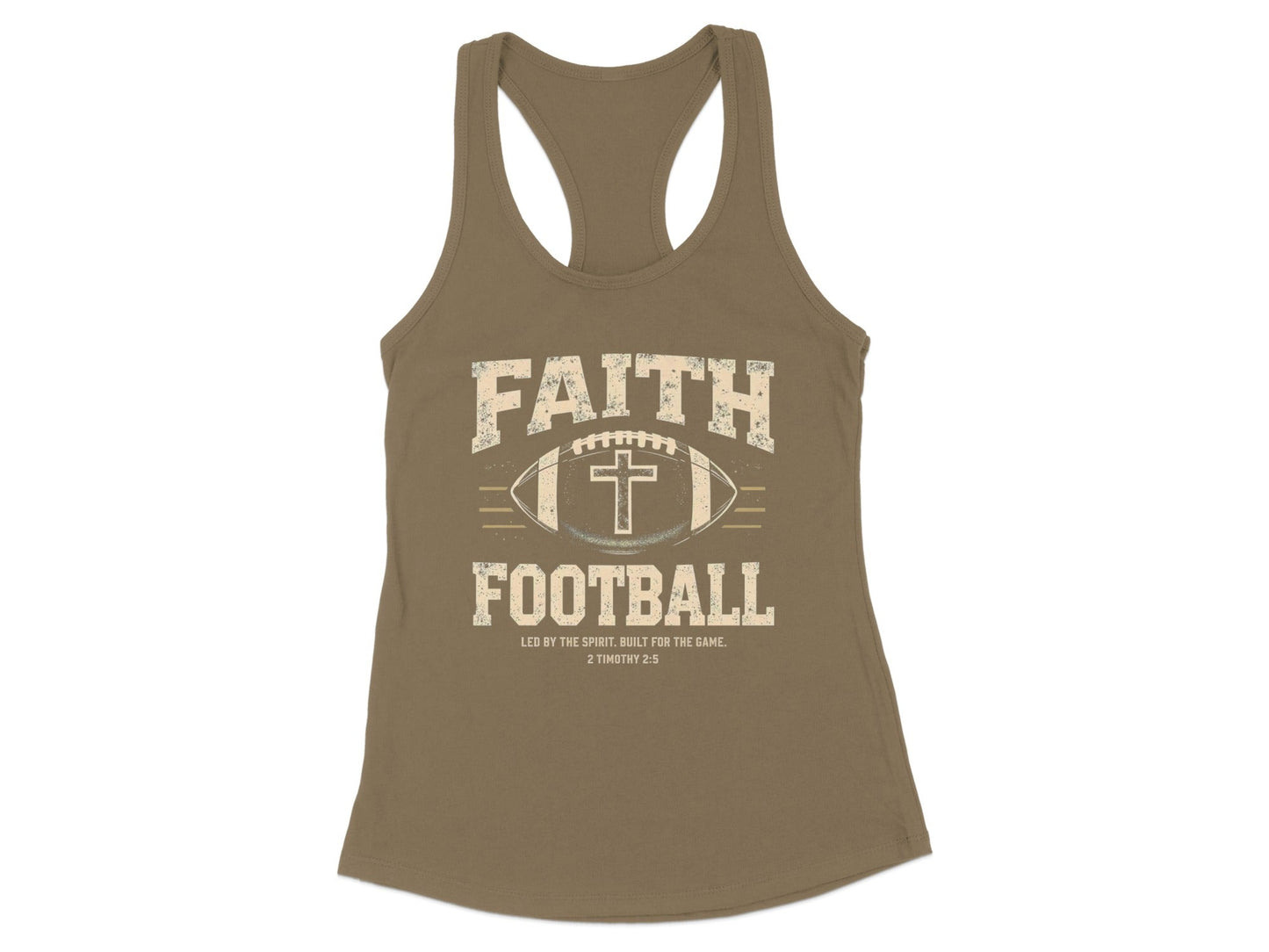 Faith Football Graphic Tank Top product