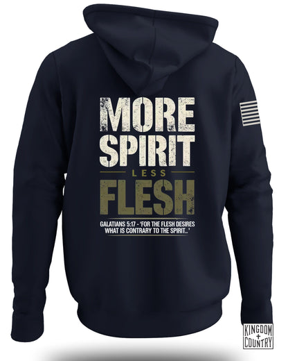 More Spirit Less Flesh Graphic Hoodie product