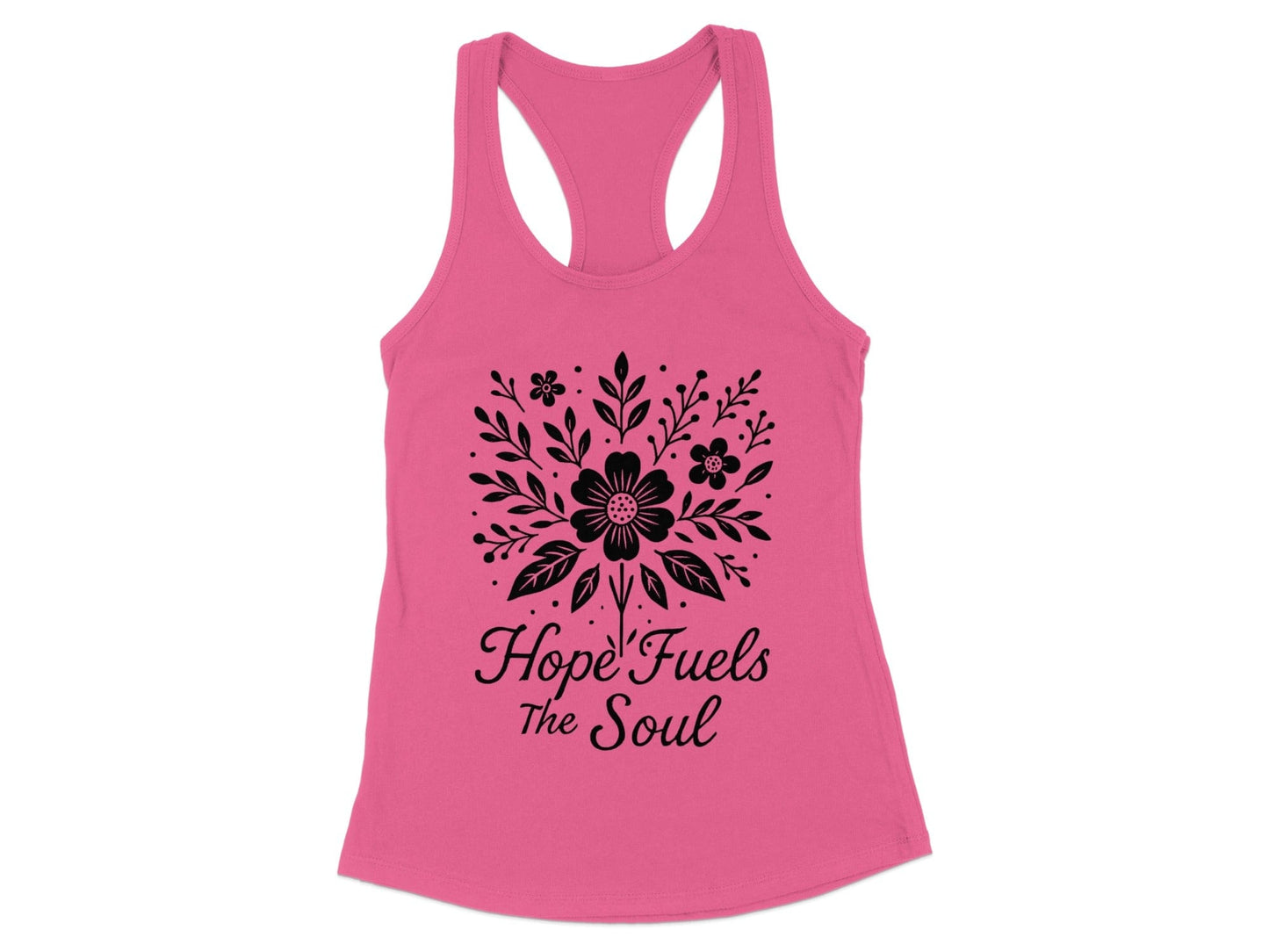 Hope Fuels The Soul Floral Print Sleeveless Product