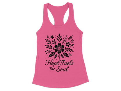 Hope Fuels The Soul Floral Print Sleeveless Product
