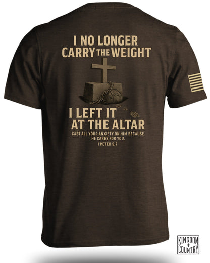 I No Longer Carry The Weight I Left It At The Altar product