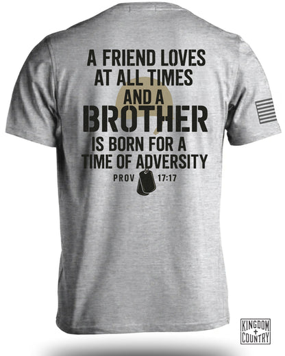 A Friend Loves At All Times And A Brother T-Shirt Product