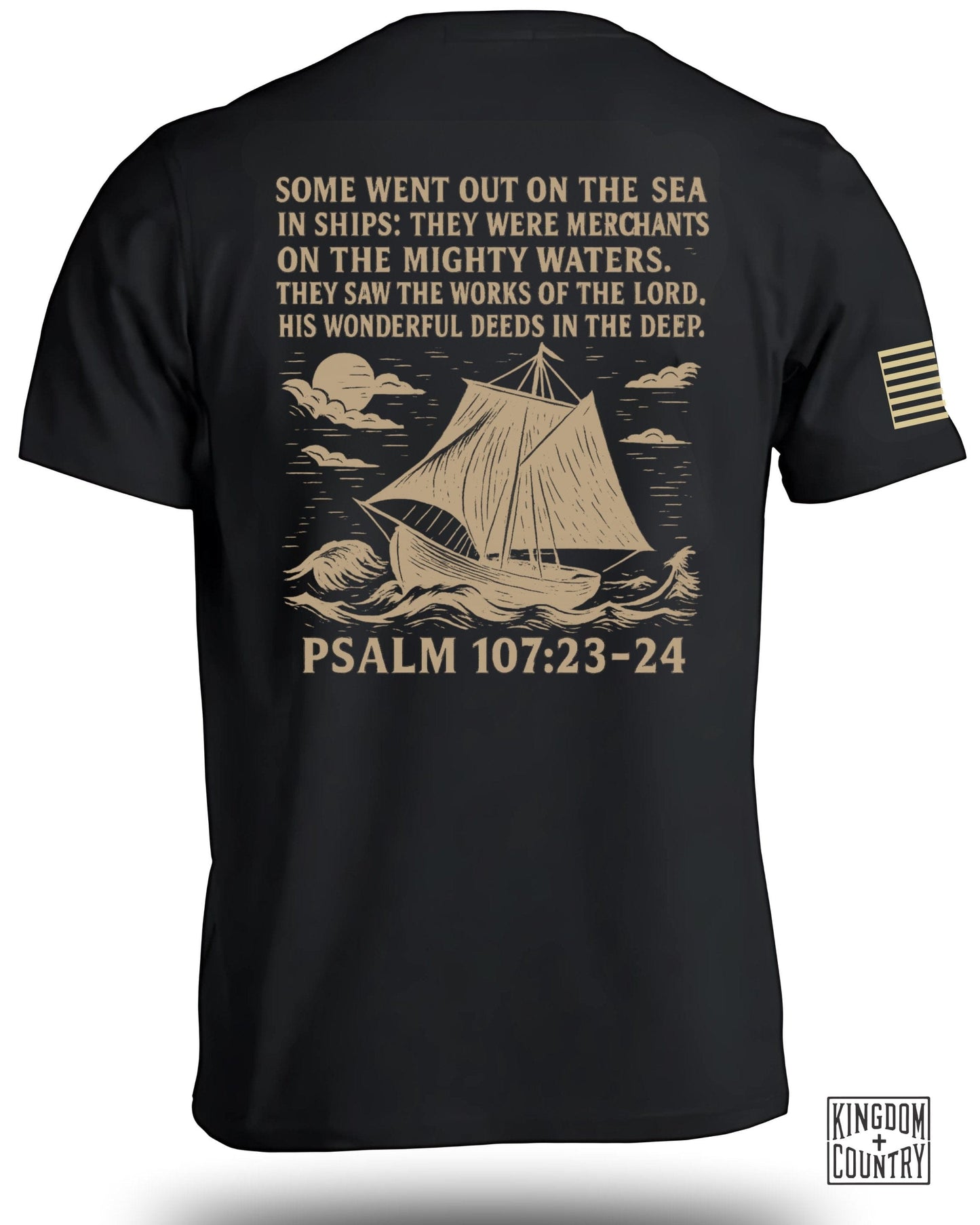Psalm 107:23-24 Merchants Sailing Scene product