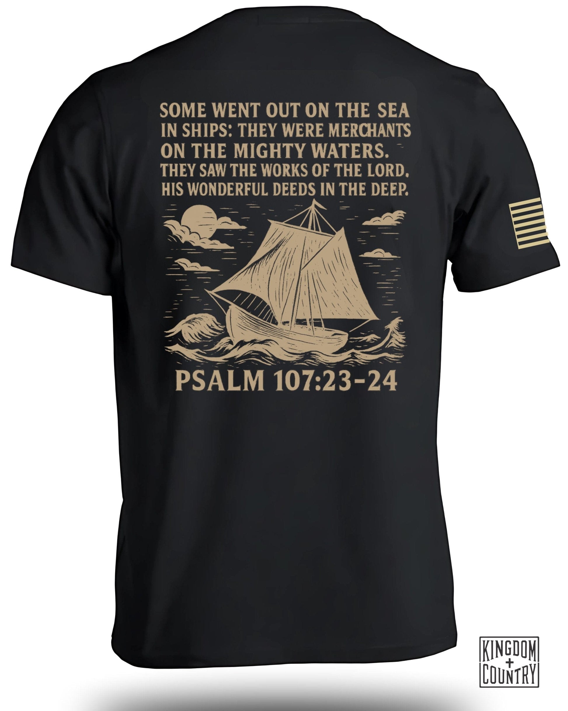 Psalm 107:23-24 Merchants Sailing Scene product