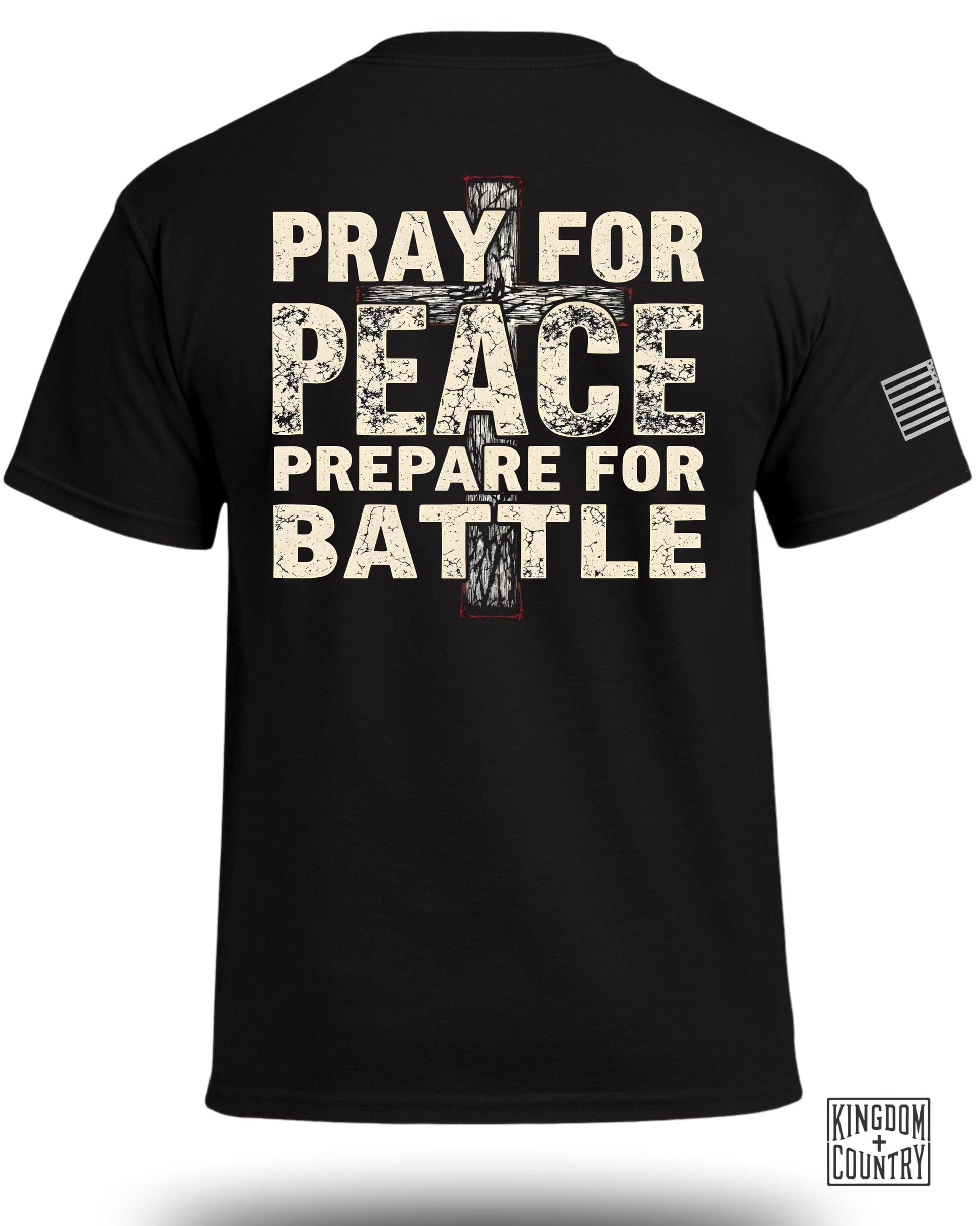 Pray For Peace Prepare For Battle T-shirt product