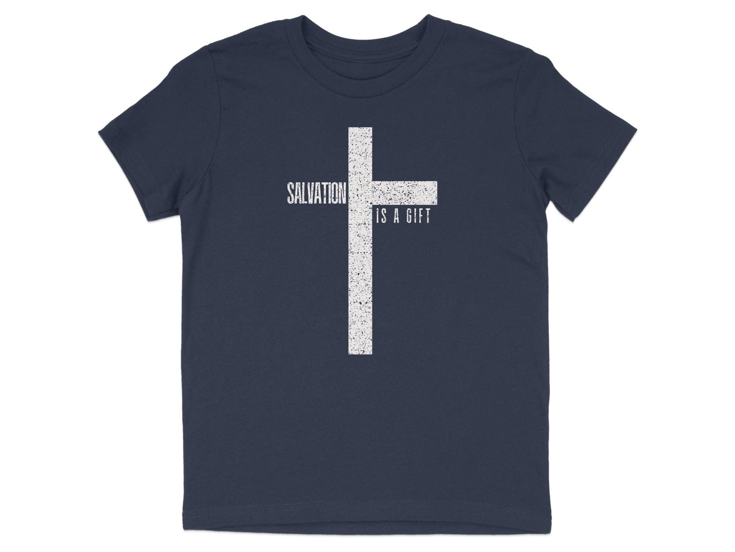 Salvation is a Gift Cross Graphic T-Shirt