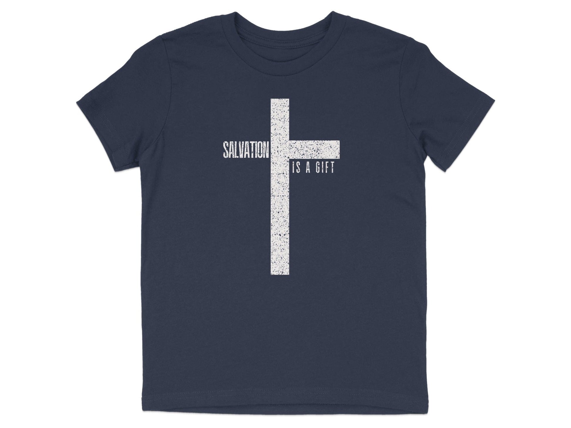 Salvation is a Gift Cross Graphic T-Shirt