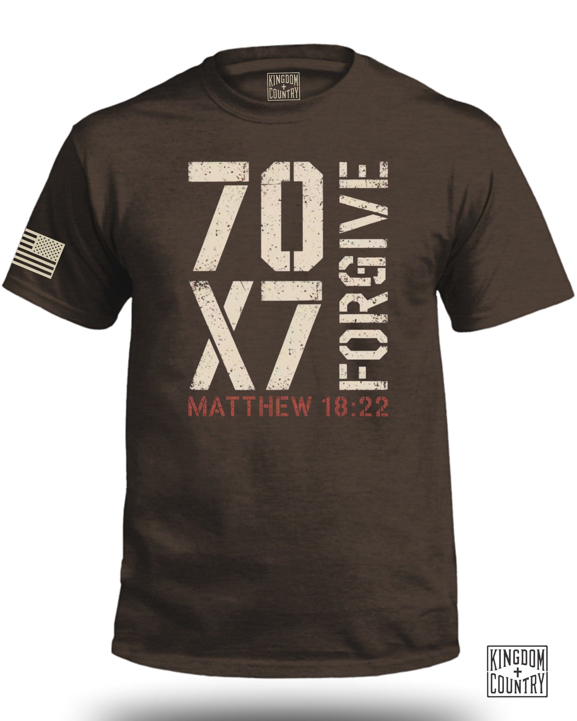 Inspirational 70x7 Forgive Matthew 18 22 T-shirt product type