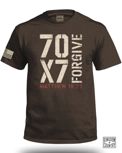 Inspirational 70x7 Forgive Matthew 18 22 T-shirt product type