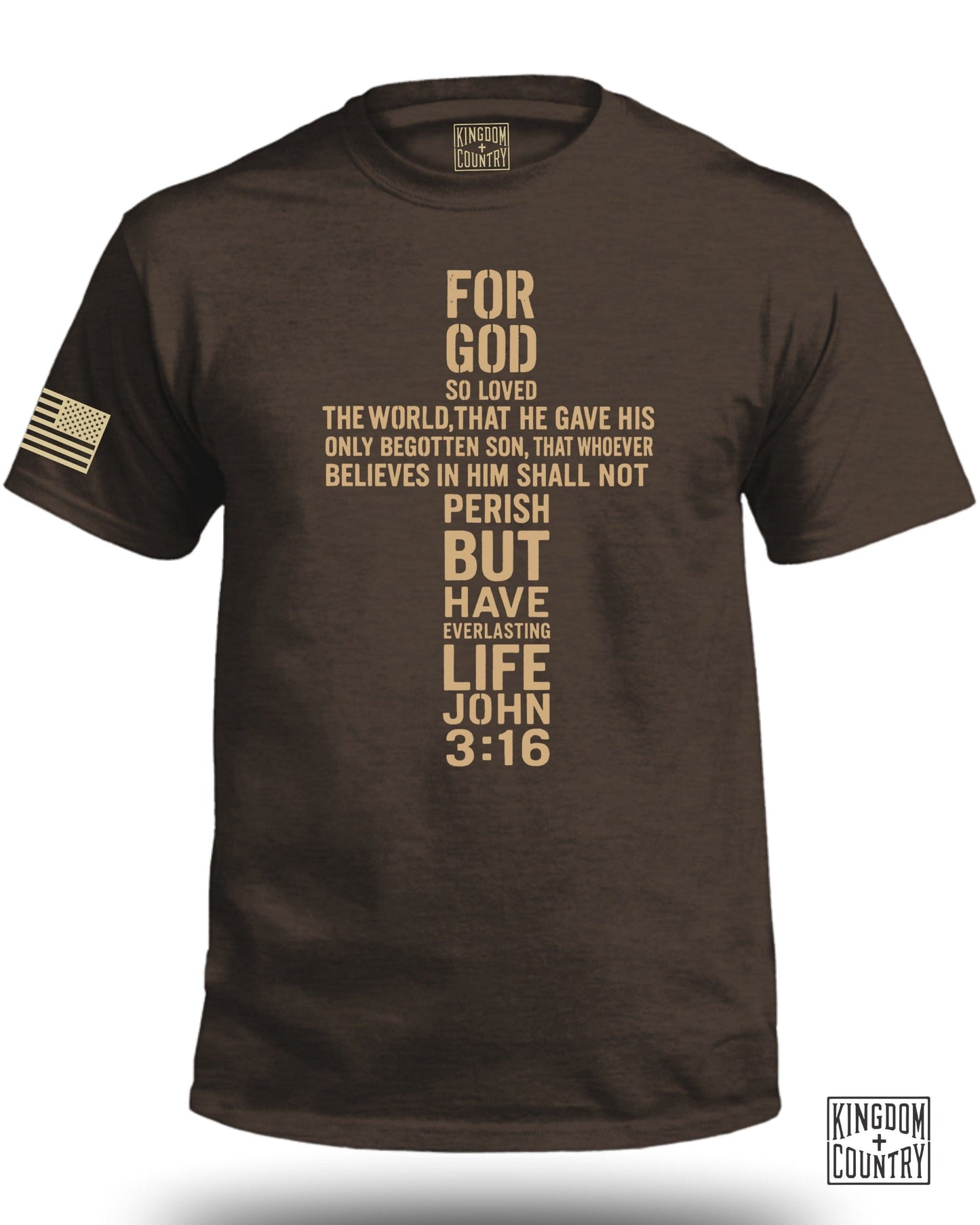Inspirational John 3:16 Christian T-Shirt product