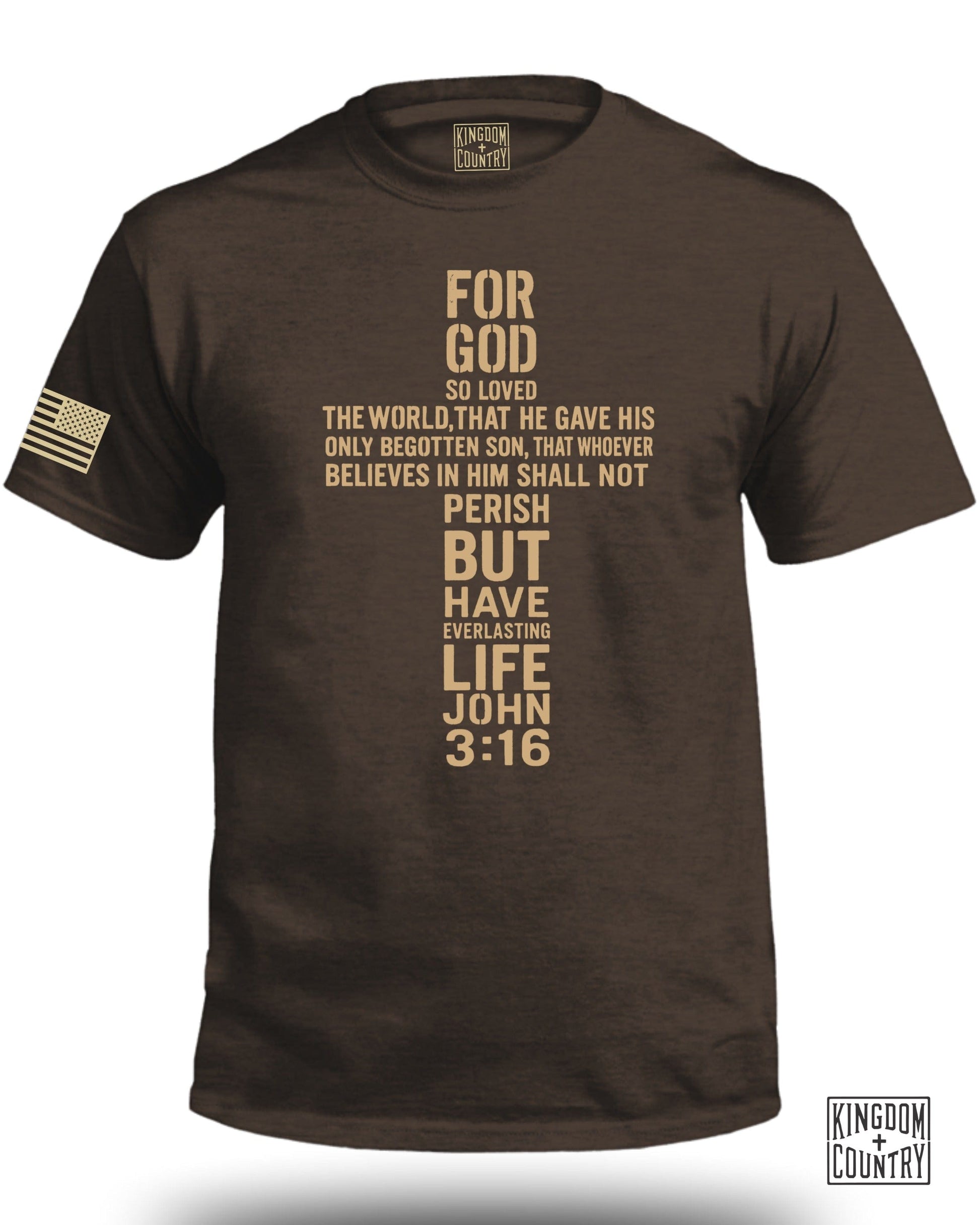 Inspirational John 3:16 Christian T-Shirt product