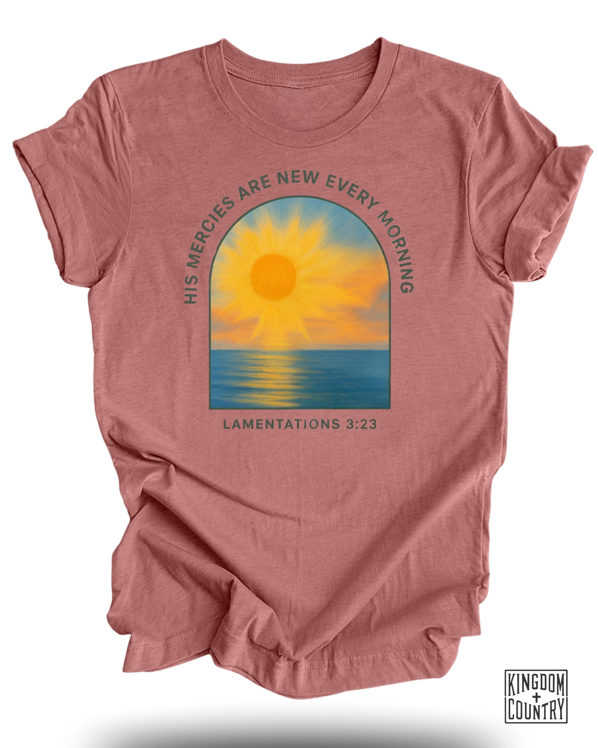 His Mercies Are New Every Morning T-Shirt product type