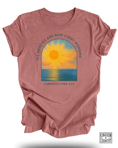His Mercies Are New Every Morning T-Shirt product type