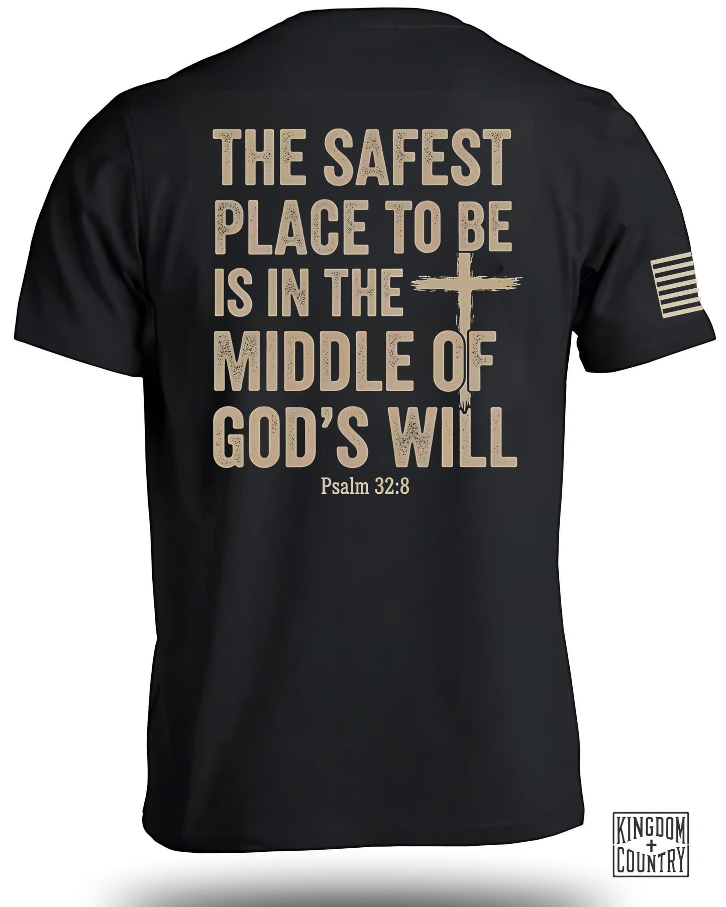 The Safest Place To Be Psalm 32:8 Prayer Shirt product type