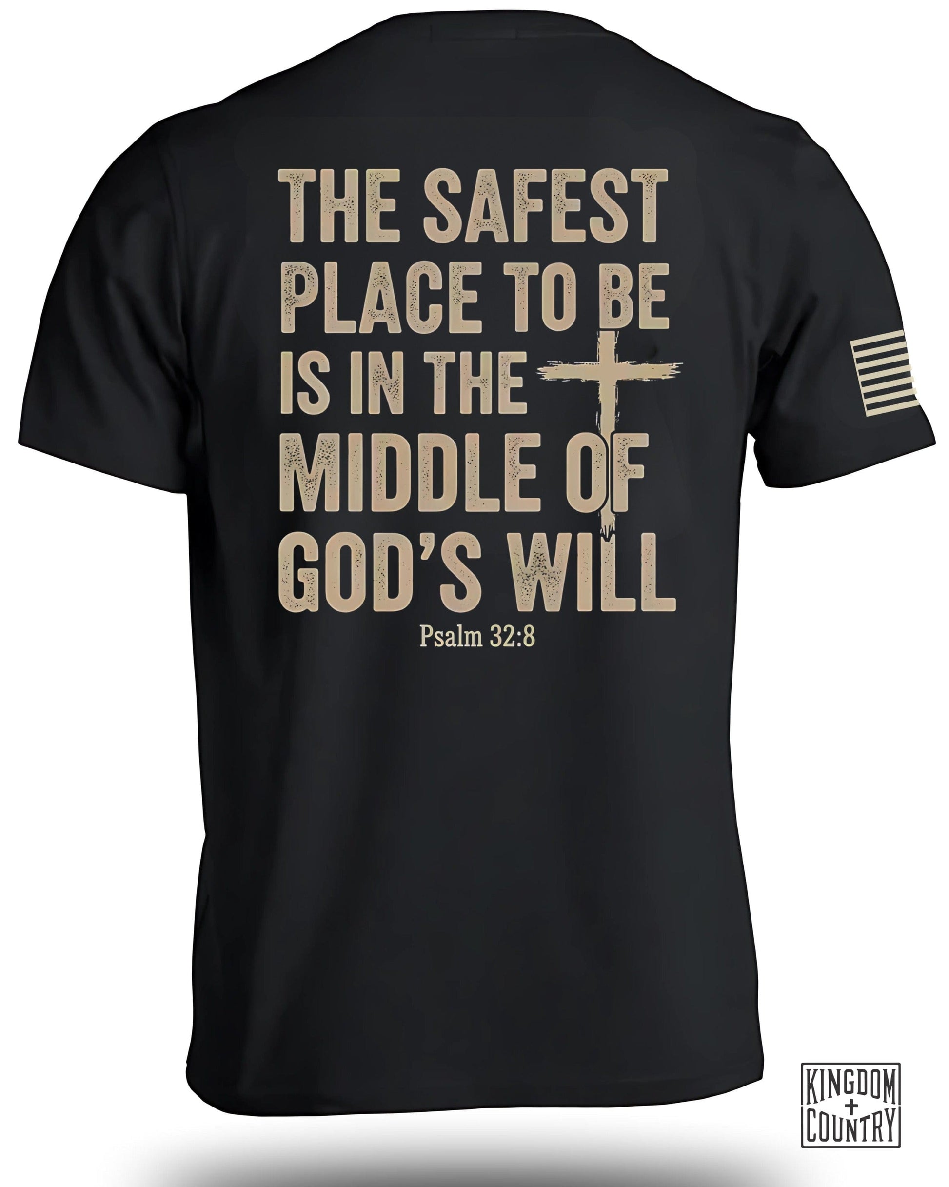 The Safest Place To Be Psalm 32:8 Prayer Shirt product type
