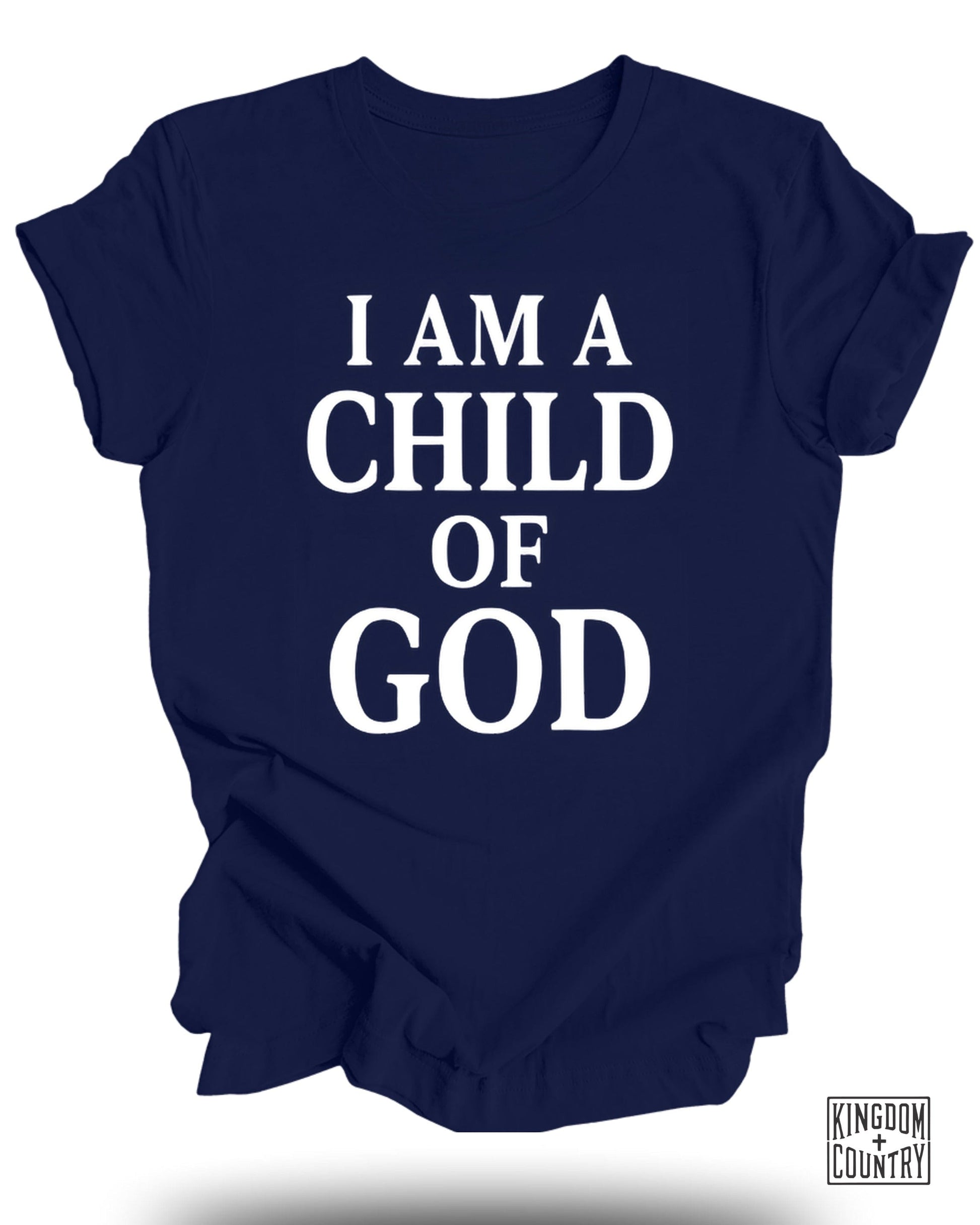 Inspirational I Am A Child Of God T-shirt product type